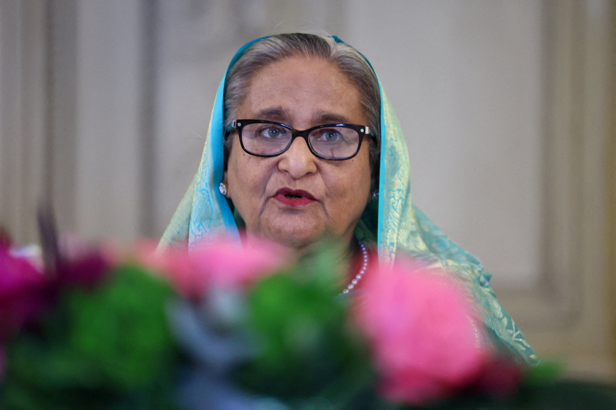 Bangladeshi Prime Minister Sheikh Hasina at the Munich Security Conference in Germany on February 17, 2024. Photo: Reuters