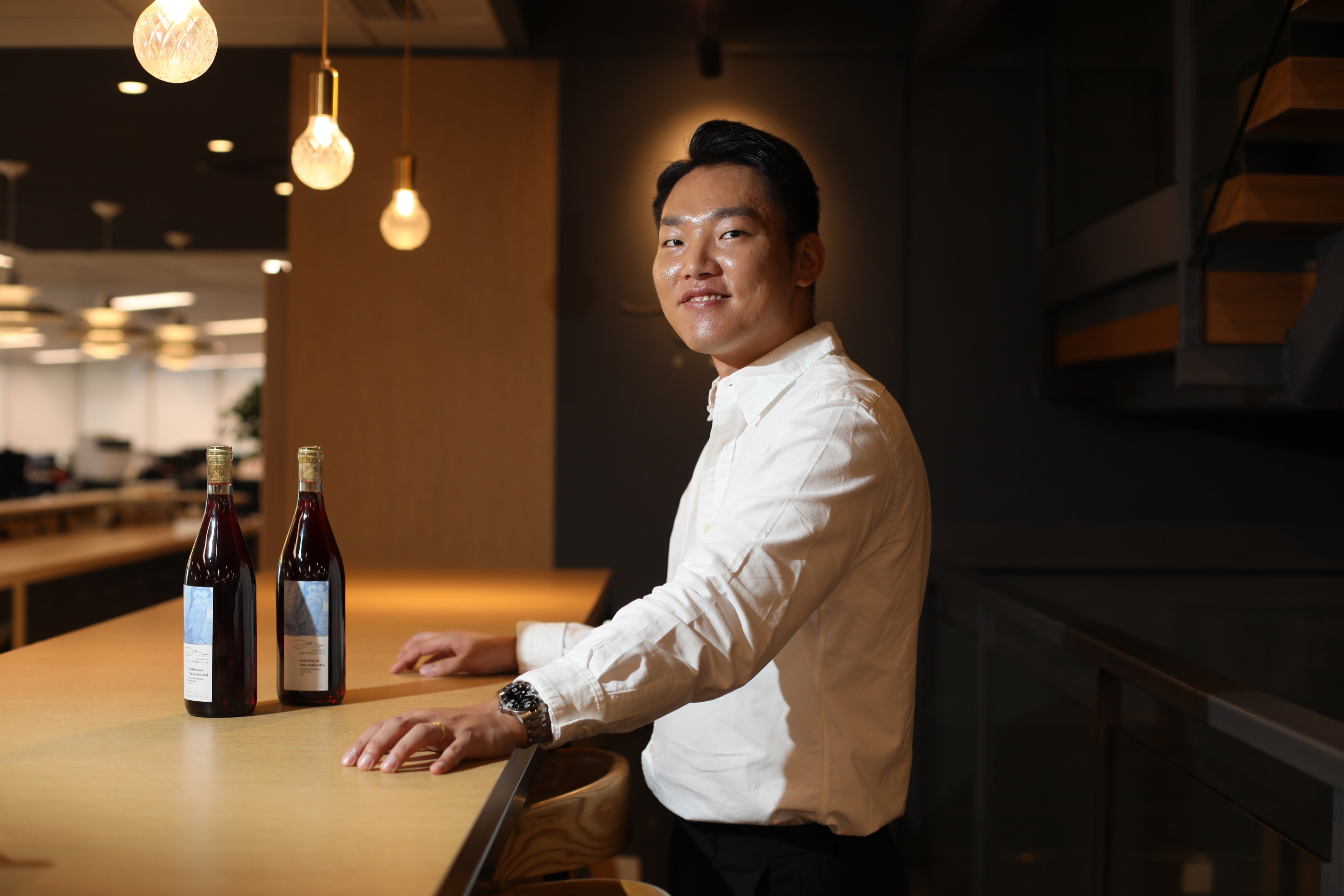 Ted Ko, founder of South Korean winery Koyberpunk, the first to produce red wine in the country, sells his wine exclusively in Hong Kong. He explains why. Photo: Xiaomei Chen