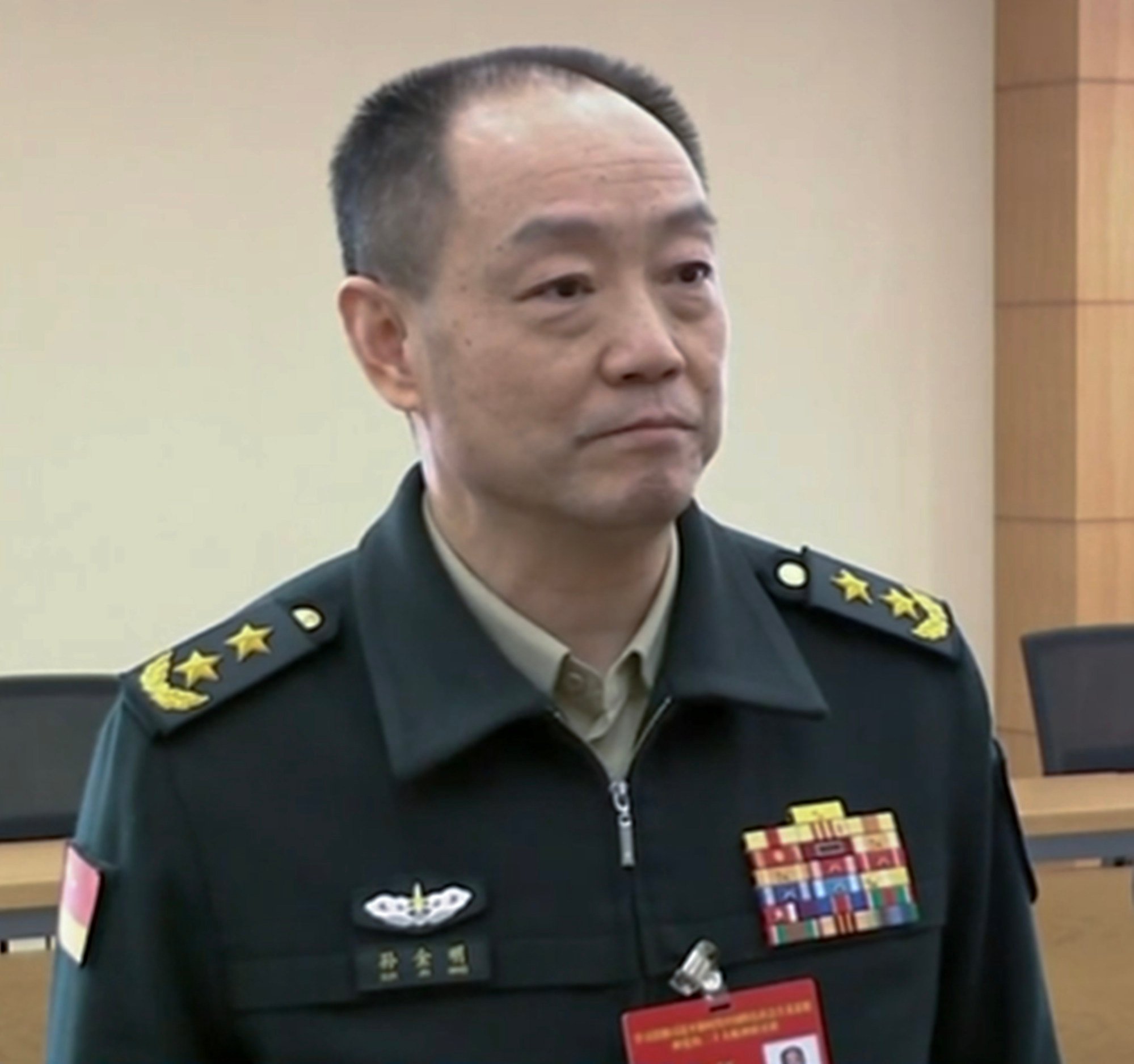 Sun Jinming, who is under investigation, was chief of staff of the PLA Rocket Force. Photo: Baidu