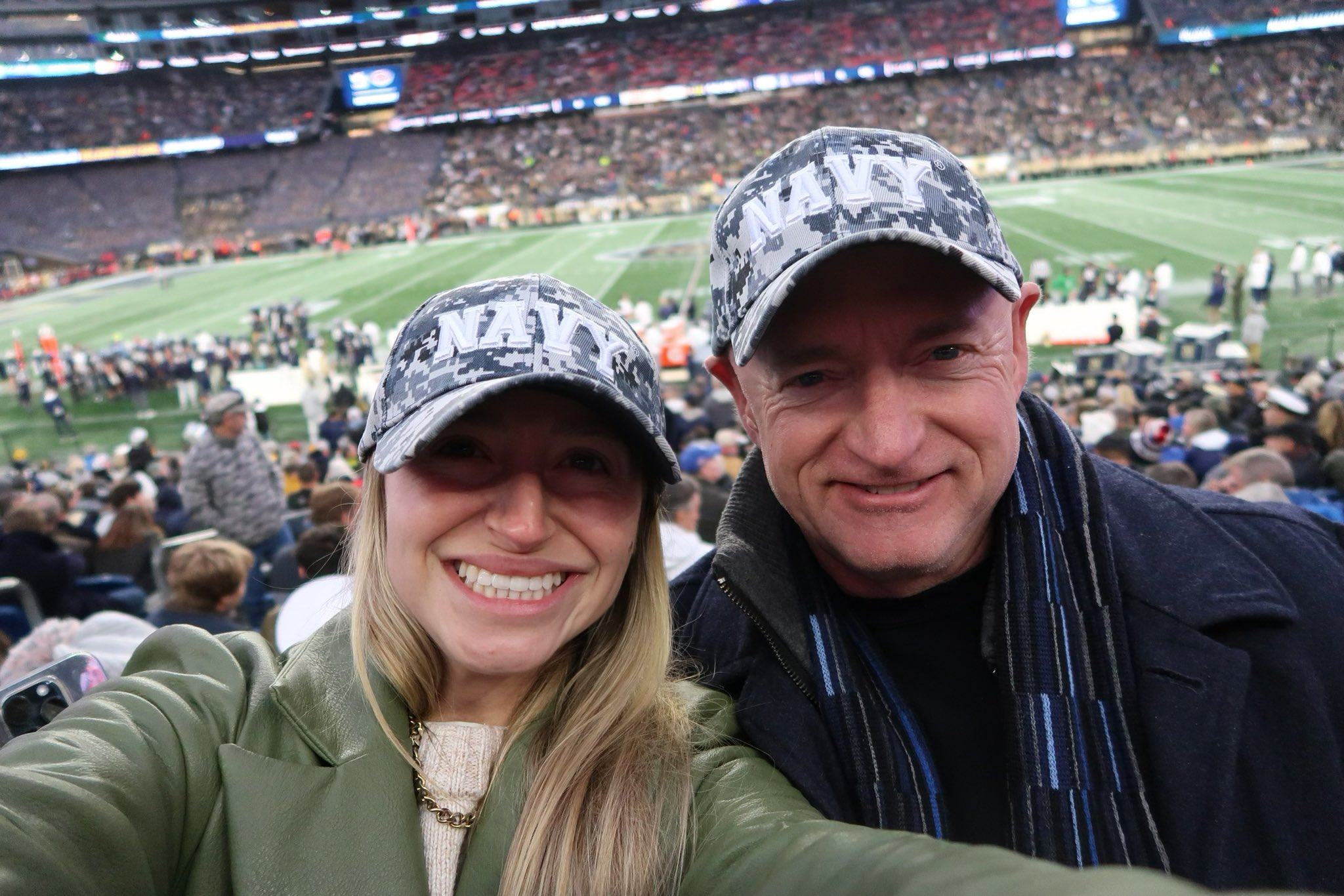 Who is Mark Kelly’s daughter, Claire Kelly? Photo: @CaptMarkKelly/X