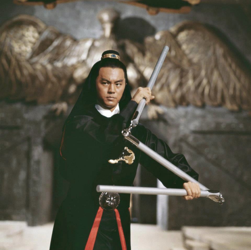 Ti Lung in a still from The Avenging Eagle.