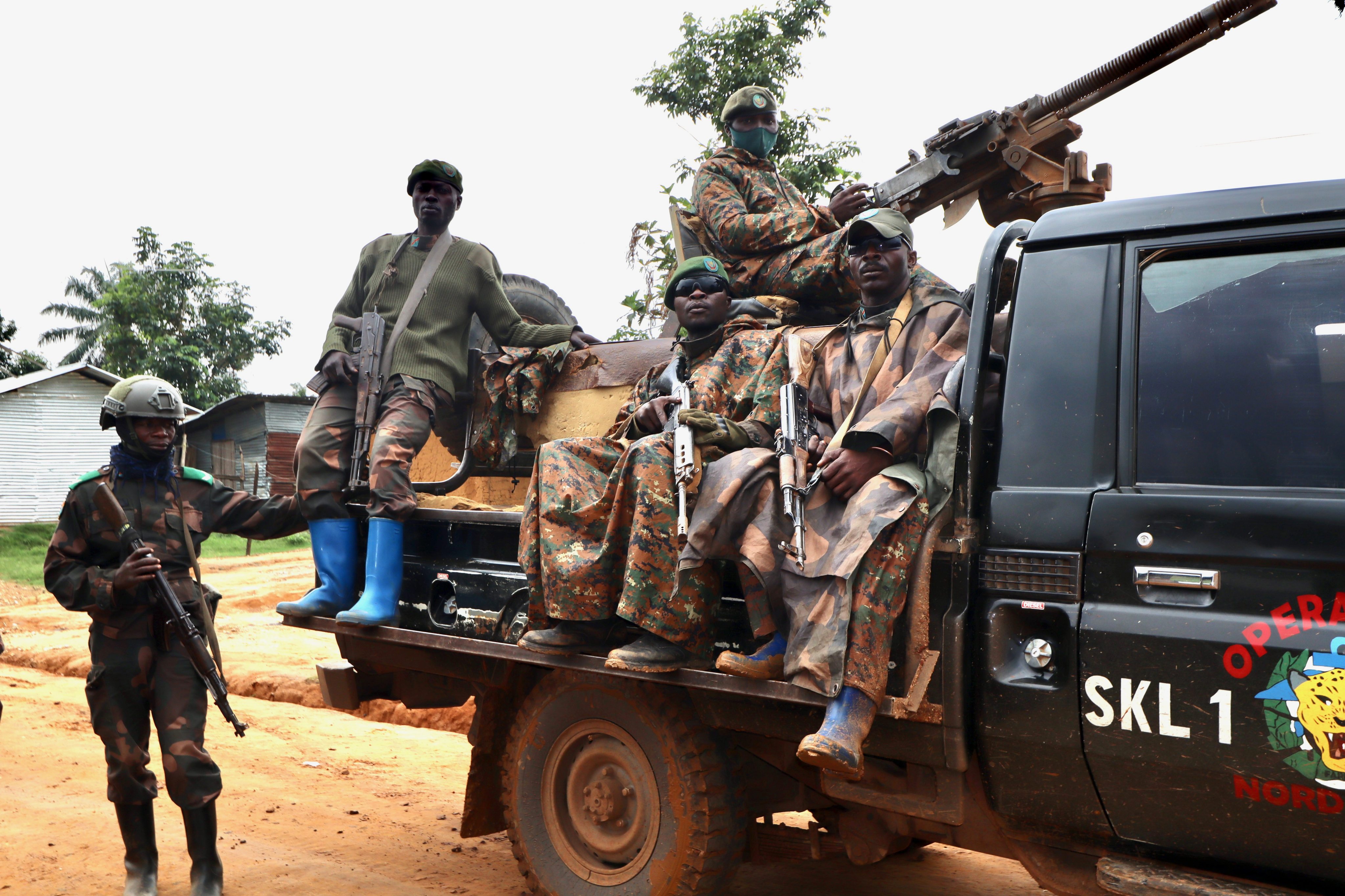 Congolese troops in North Kivu, one of the provinces where the authorities have been battling rebels for years. Photo: Xinhua