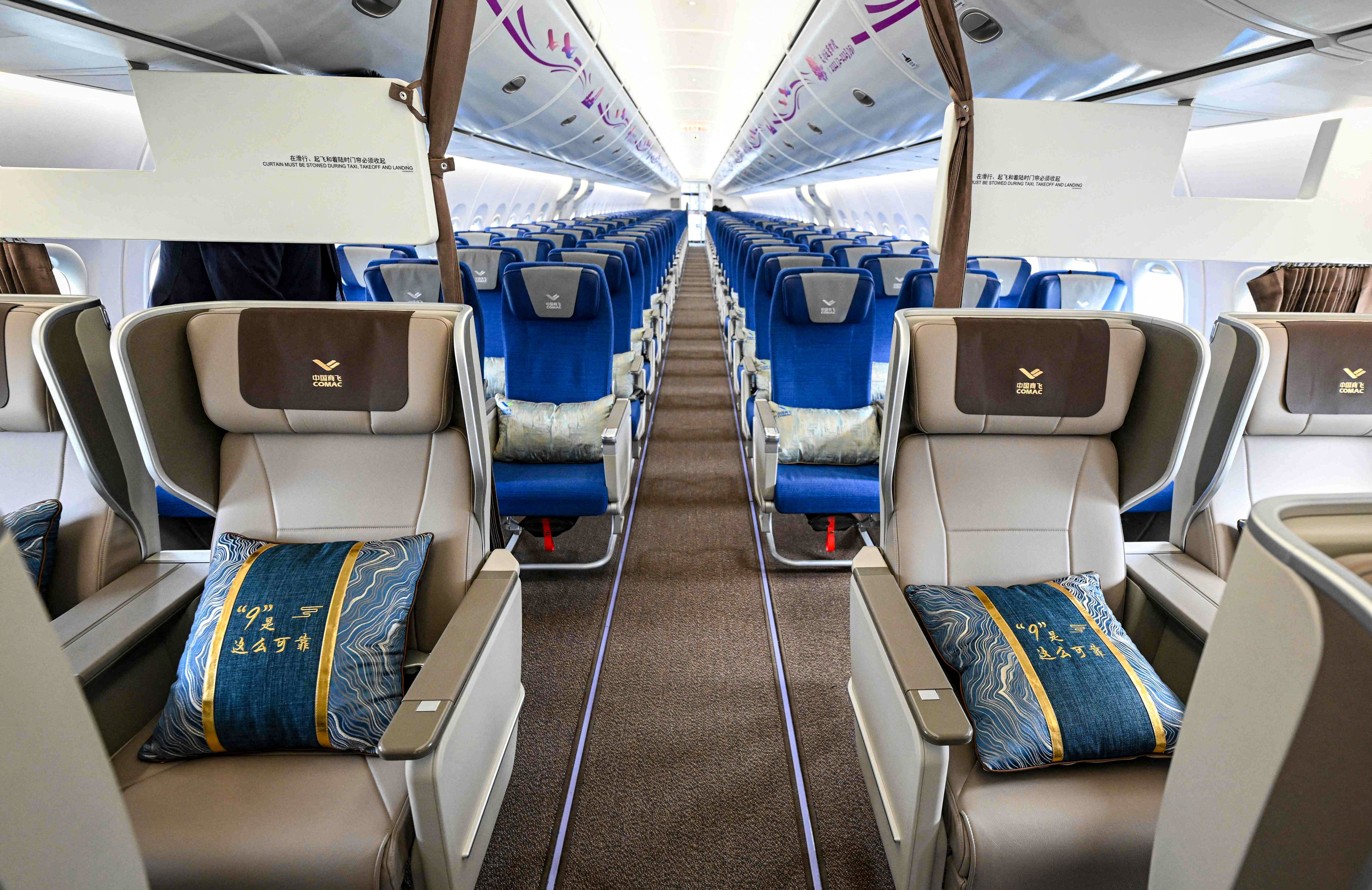 China’s C919 passenger jet is the first of what Beijing hopes will be many home-grown planes running domestic and international routes. Photo: AFP