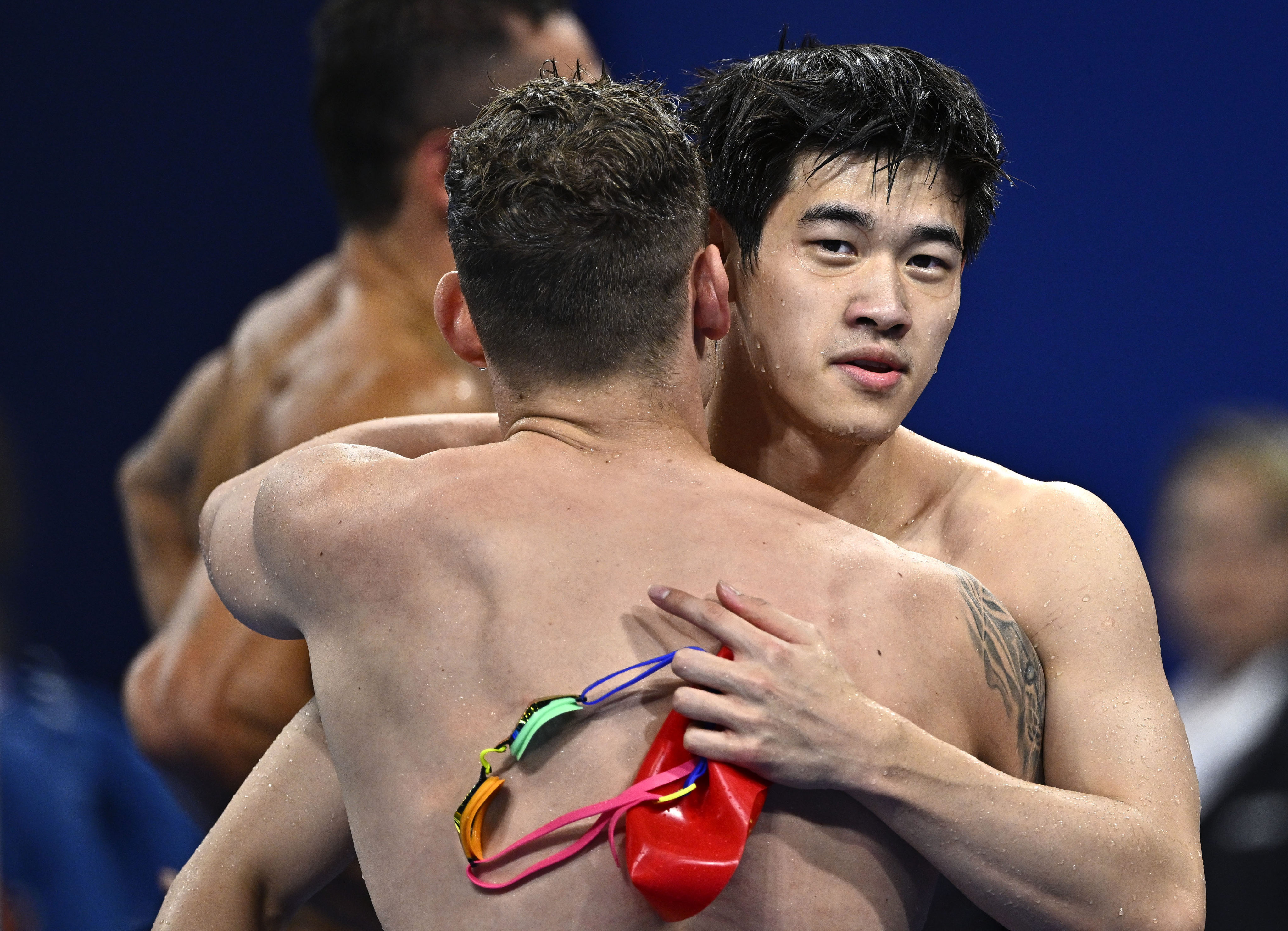 Pan Zhanle’s scorching swim in the Olympic 100m freestyle final is being met with some scepticism. Photo: Xinhua