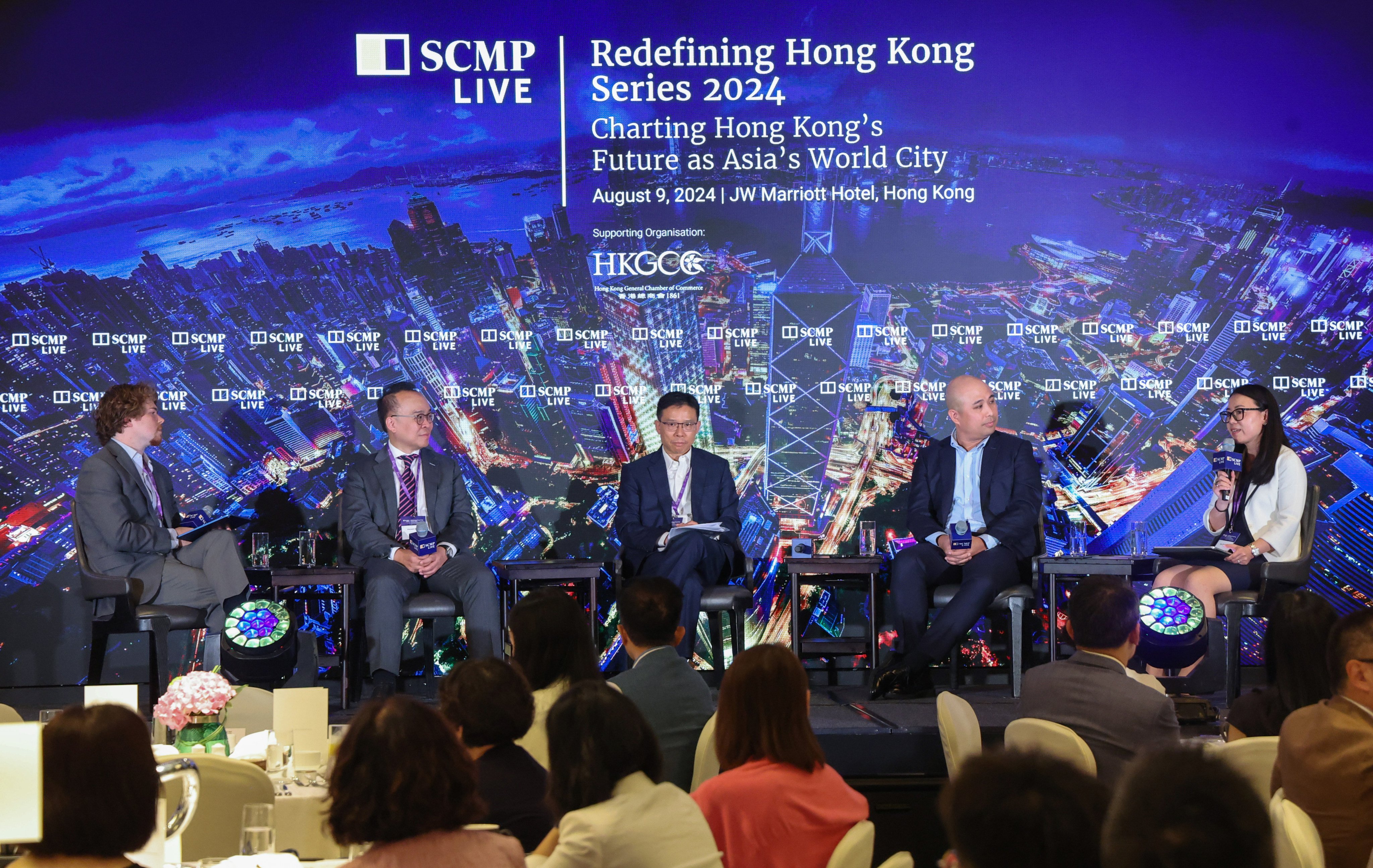 Speakers at the South China Morning Post’s Redefining Hong Kong conference have said flexibility and inclusive polices are key for Hong Kong firms.Photo: Dickson Lee