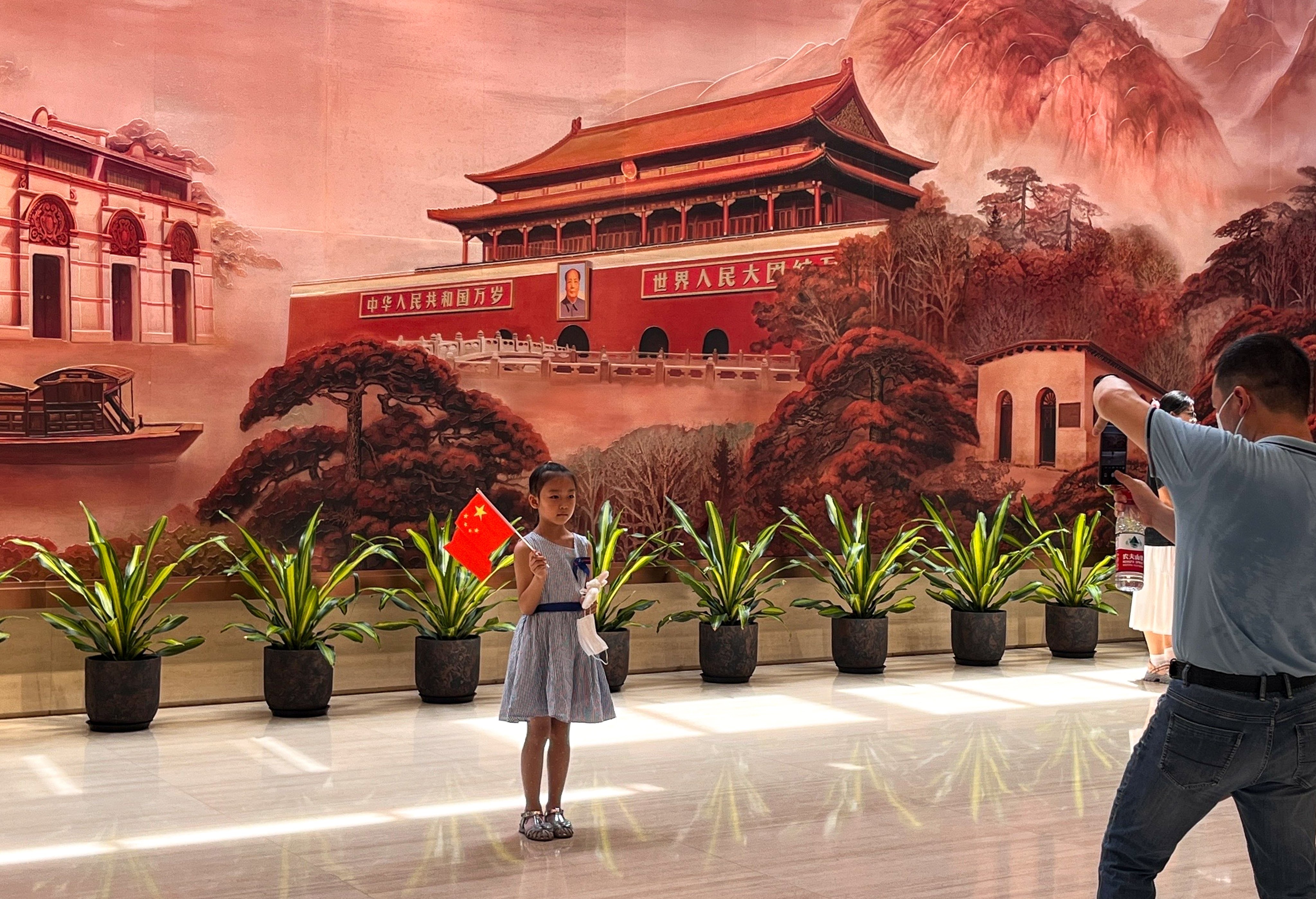 Patriotism-themed exhibitions attended by young Chinese have become a common sight in recent years, particularly during public holidays. Photo: Yijing Shen