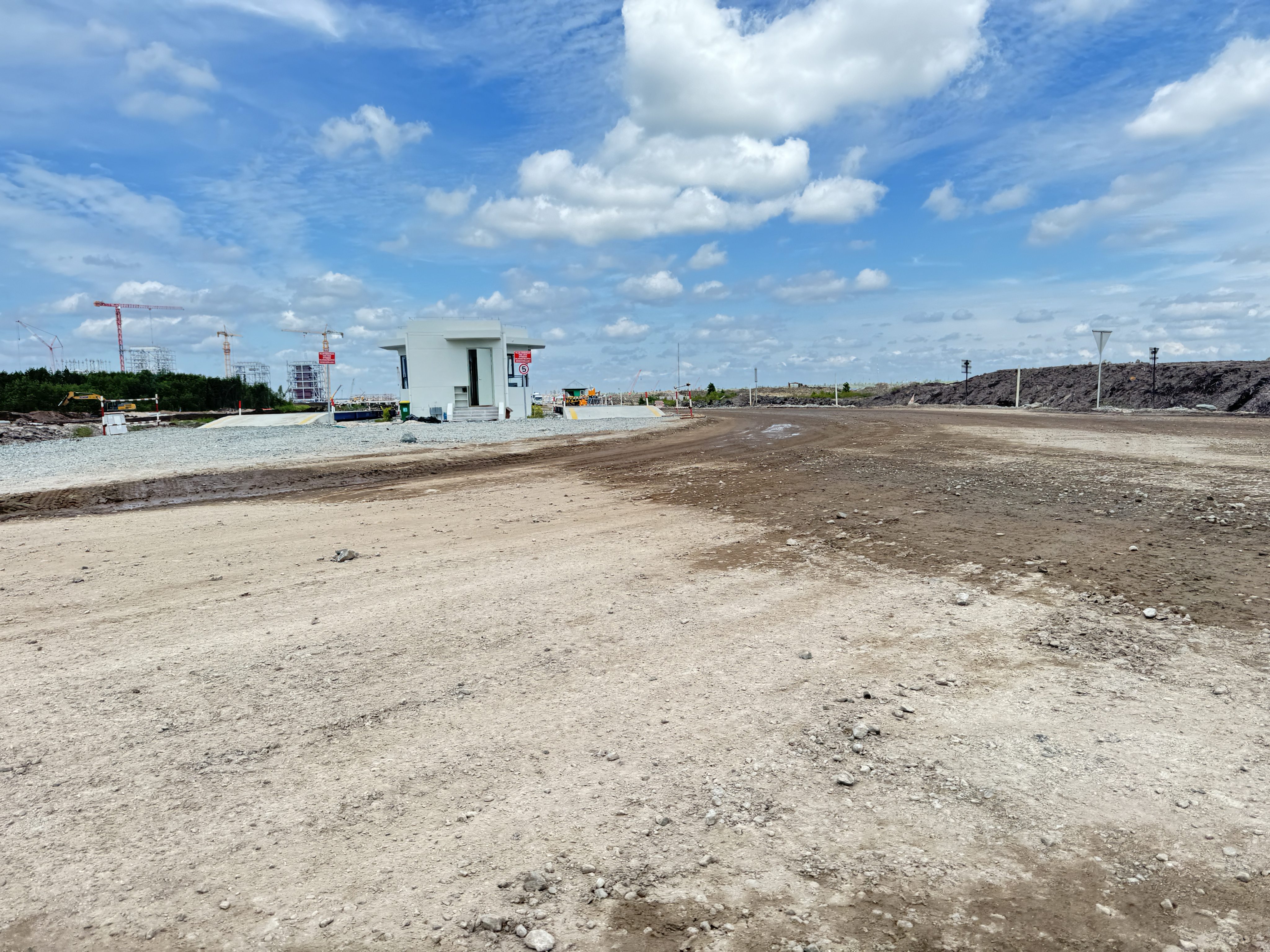 Construction at the site of Kalimantan Industrial Park Indonesia. Photo: Richaldo Hariandja