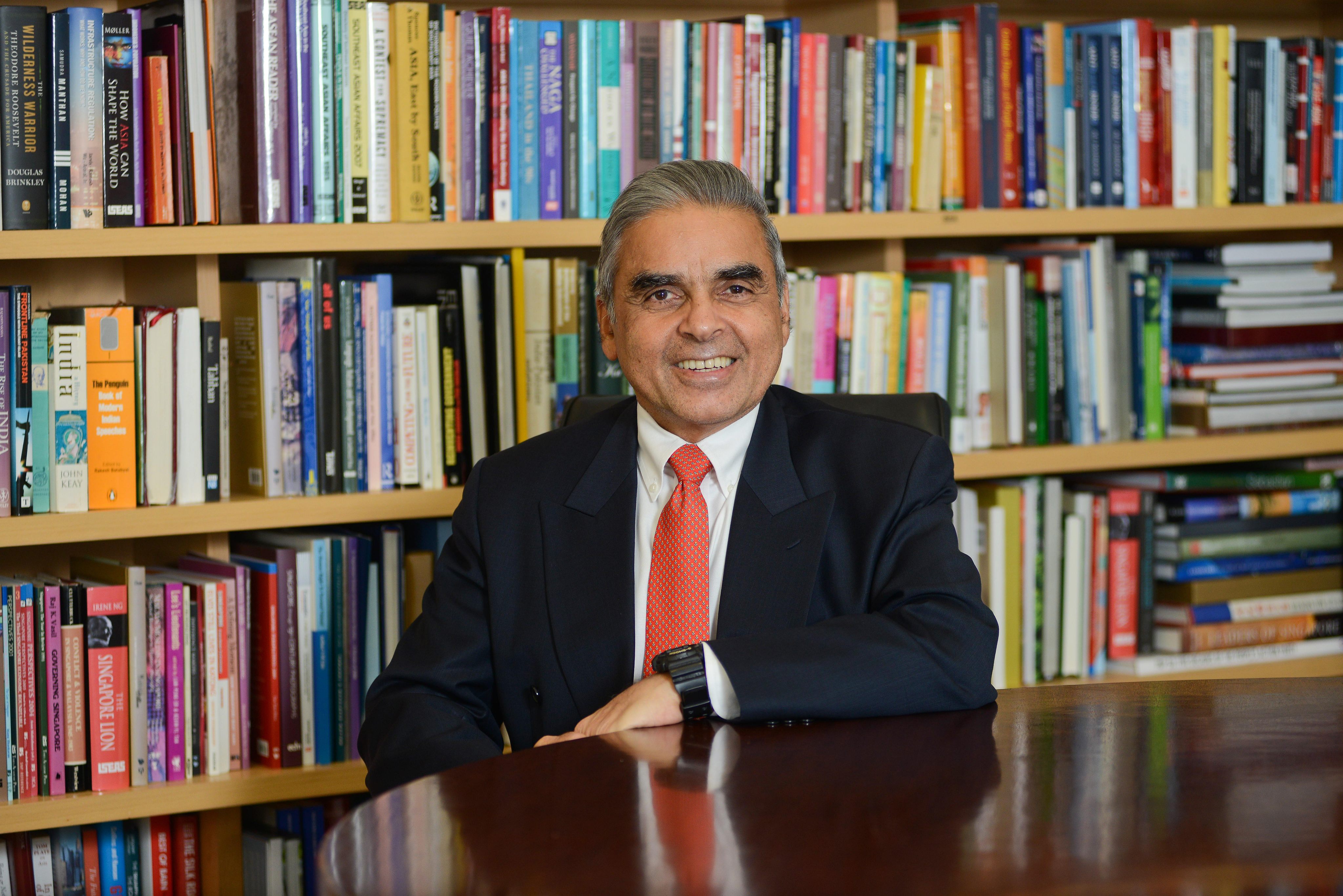 Kishore Mahbubani, founding dean of the LKY School of Public Policy, Singapore. Photo: LKY School of Public Policy, Singapore