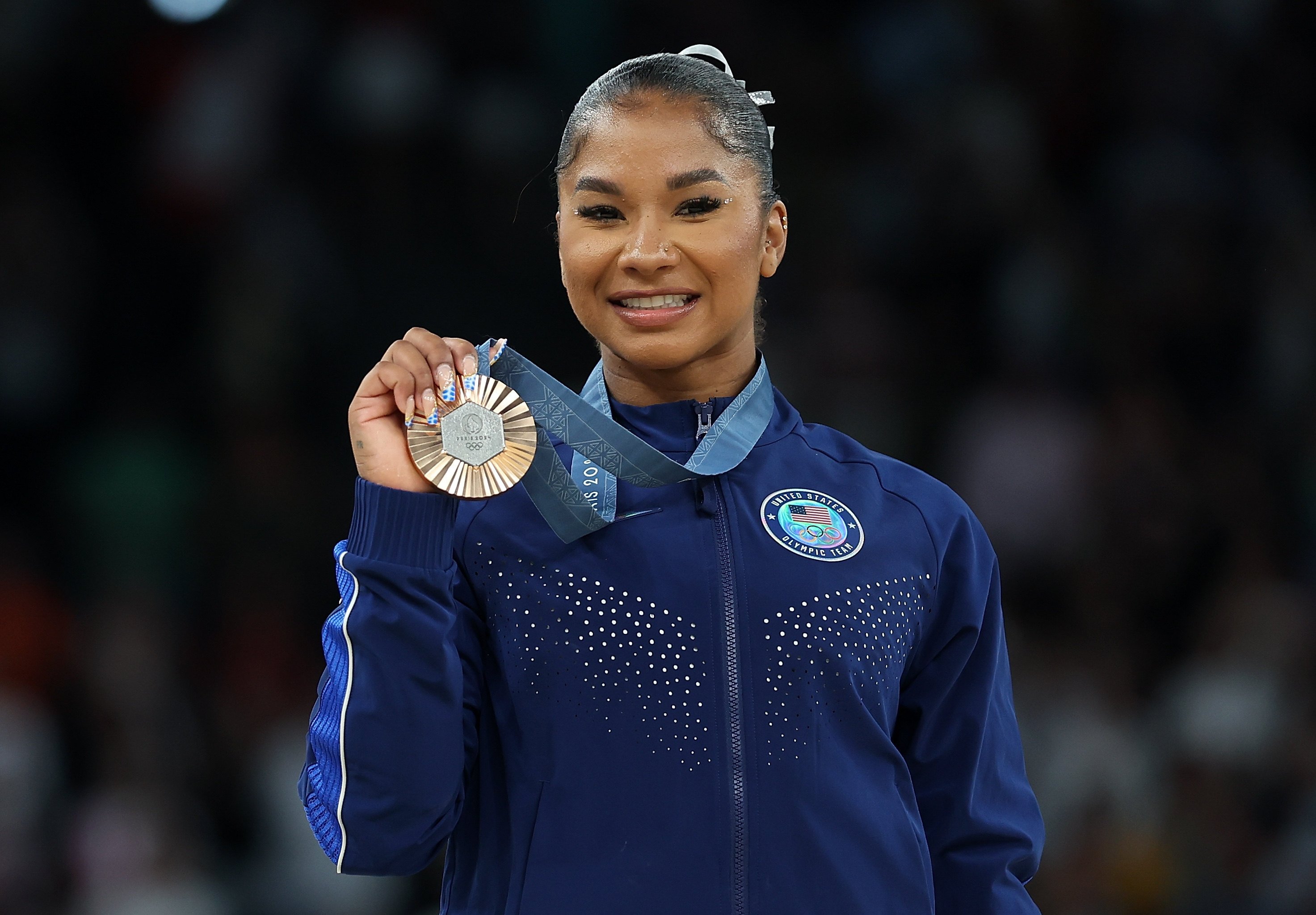 USA’s Jordan Chiles may have to return her Paris Olympics bronze medal following a new ruling by CAS. Photo: Xinhua