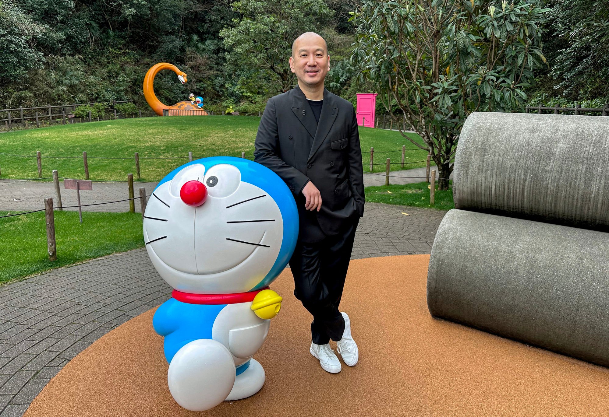 Lam Shu-kam, founder of AllRightsReserved, organised the month-long “100% Doraemon & Friends Tour” in close collaboration with Fujiko Pro. Photo: Oscar Liu