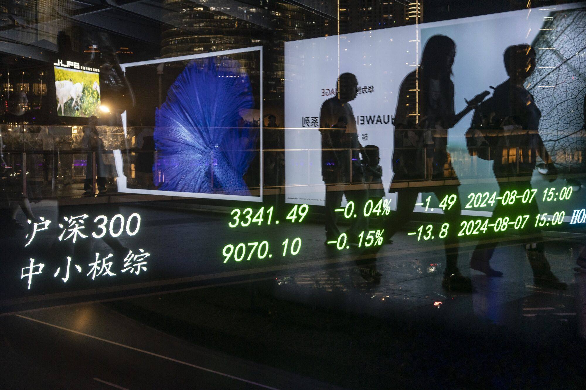 Global index compiler MSCI has removed close to 200 Chinese stocks from its gauges this year amid depressed sentiment prevailing on China’s stock market. Photo: Bloomberg