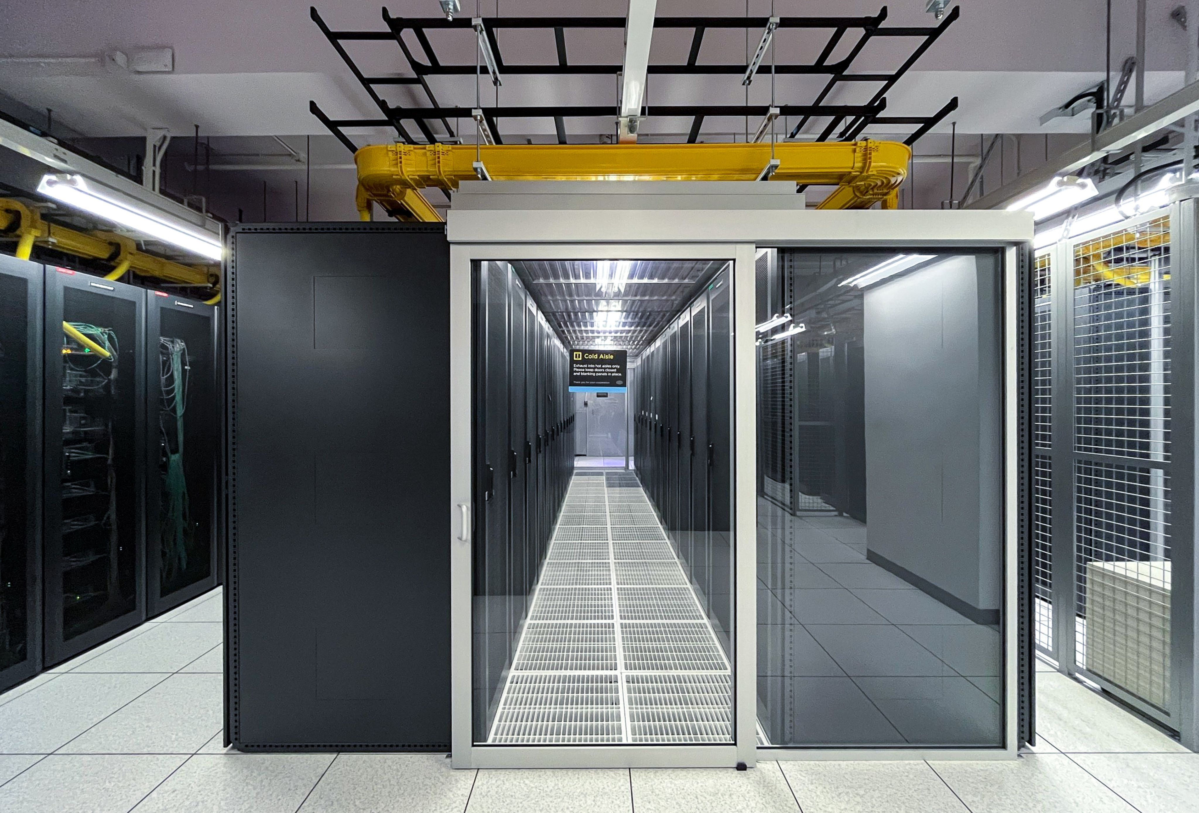 An undated photograph of the data centre managed by Equinix in Hong Kong. Photo: Equinix