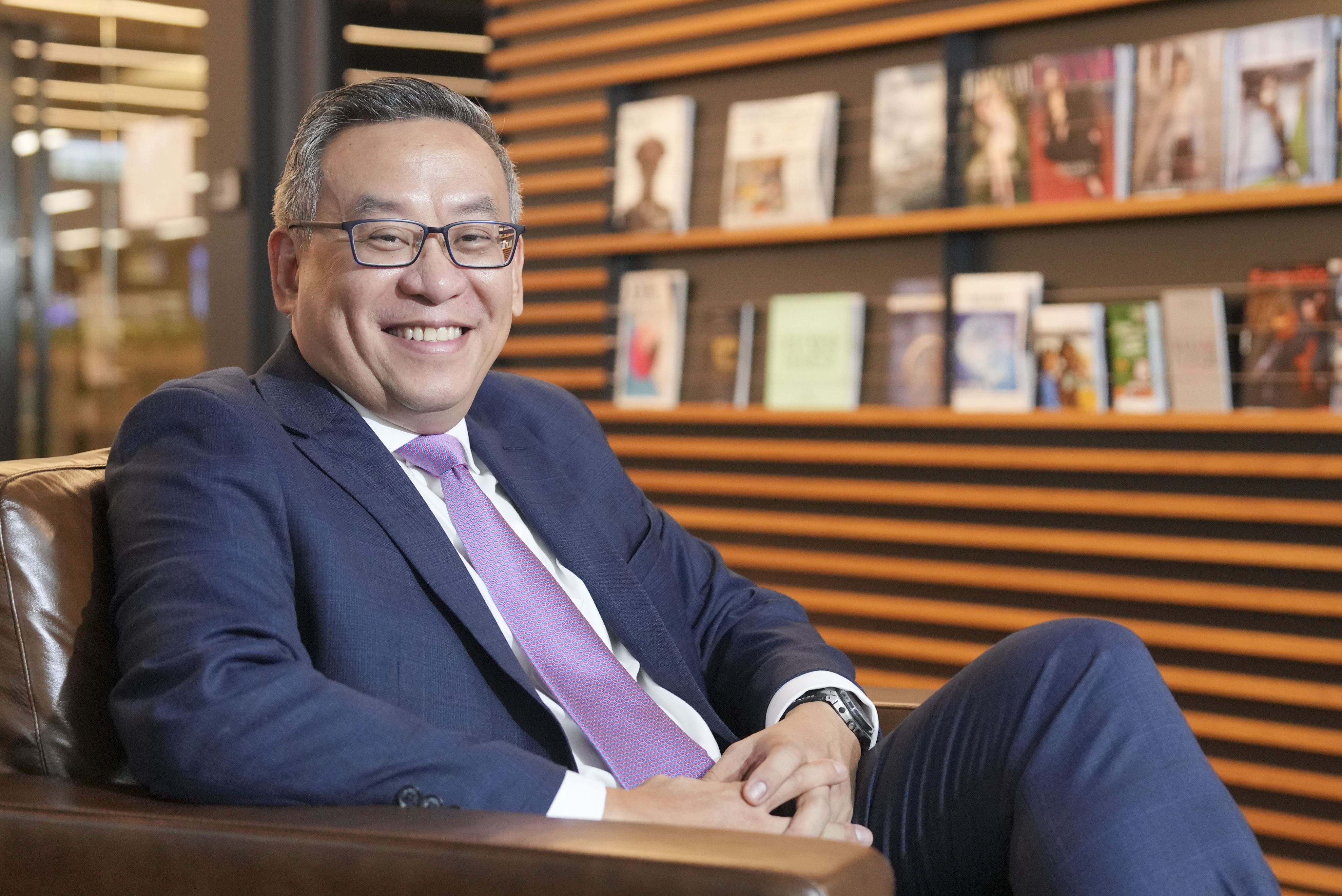 Franklin Gomez, executive vice-president for finance at SM Investments, is upbeat on China’s retail market. Photo: May Tse