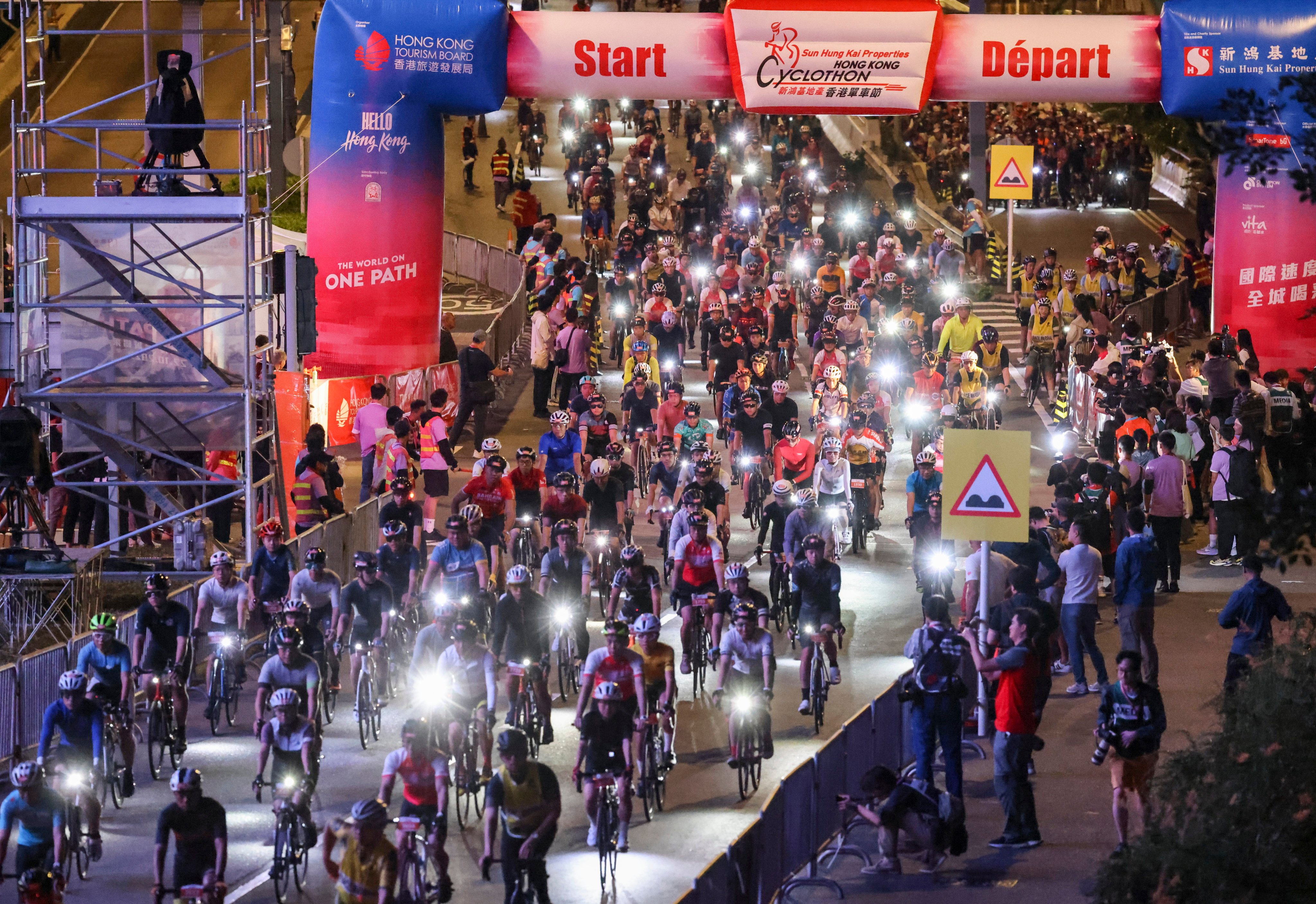 Last year’s Hong Kong Cyclothon was held on October 22.  Photo: Dickson Lee