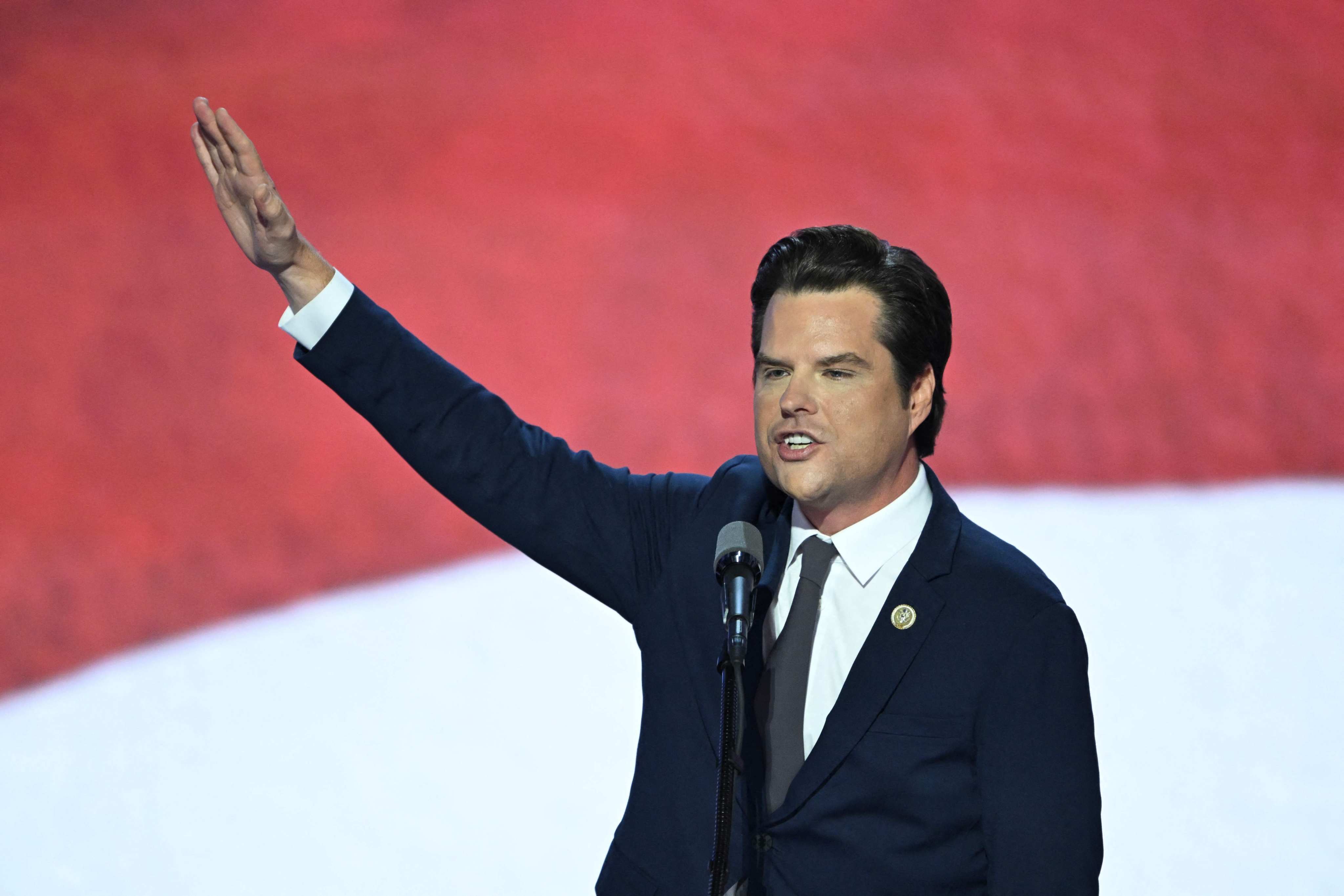 Who is US politician Matt Gaetz, supporter of Trump – and weed legalisation? Photo: AFP