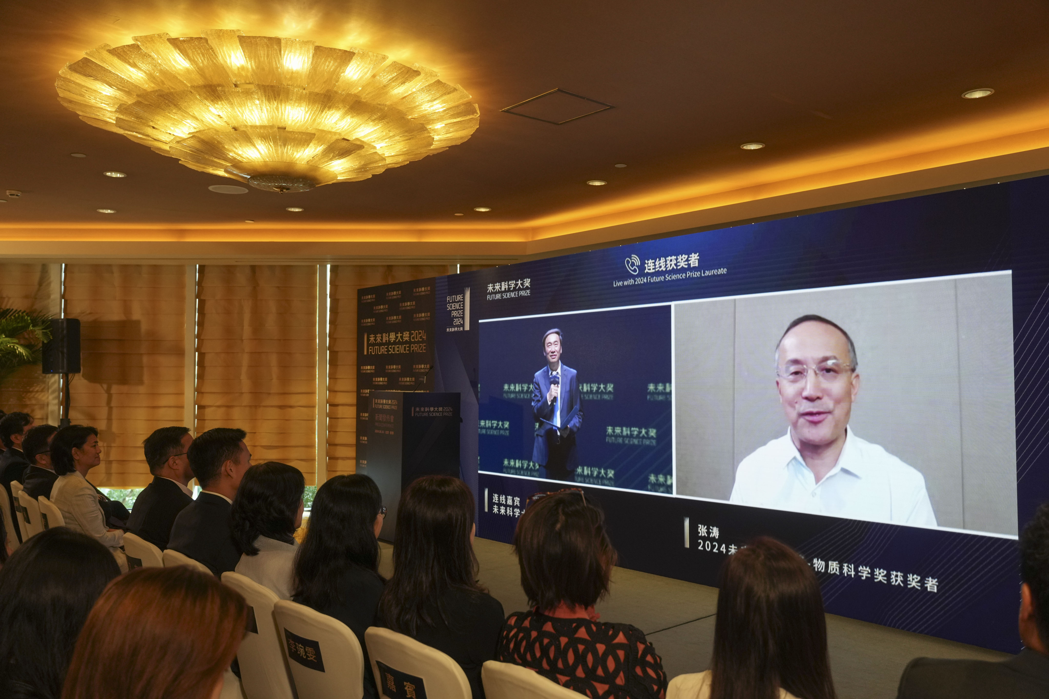 Scientist Zhang Tao, from Dalian Institute of Chemical Physics, has been named a winner of this year’s future science prize. Photo: Sam Tsang