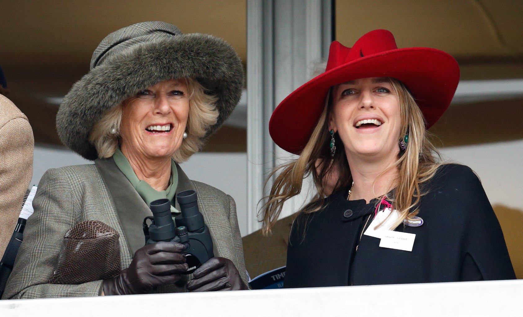 Queen Camilla and her low-profile daughter Laura Lopes. Photo: Getty Images