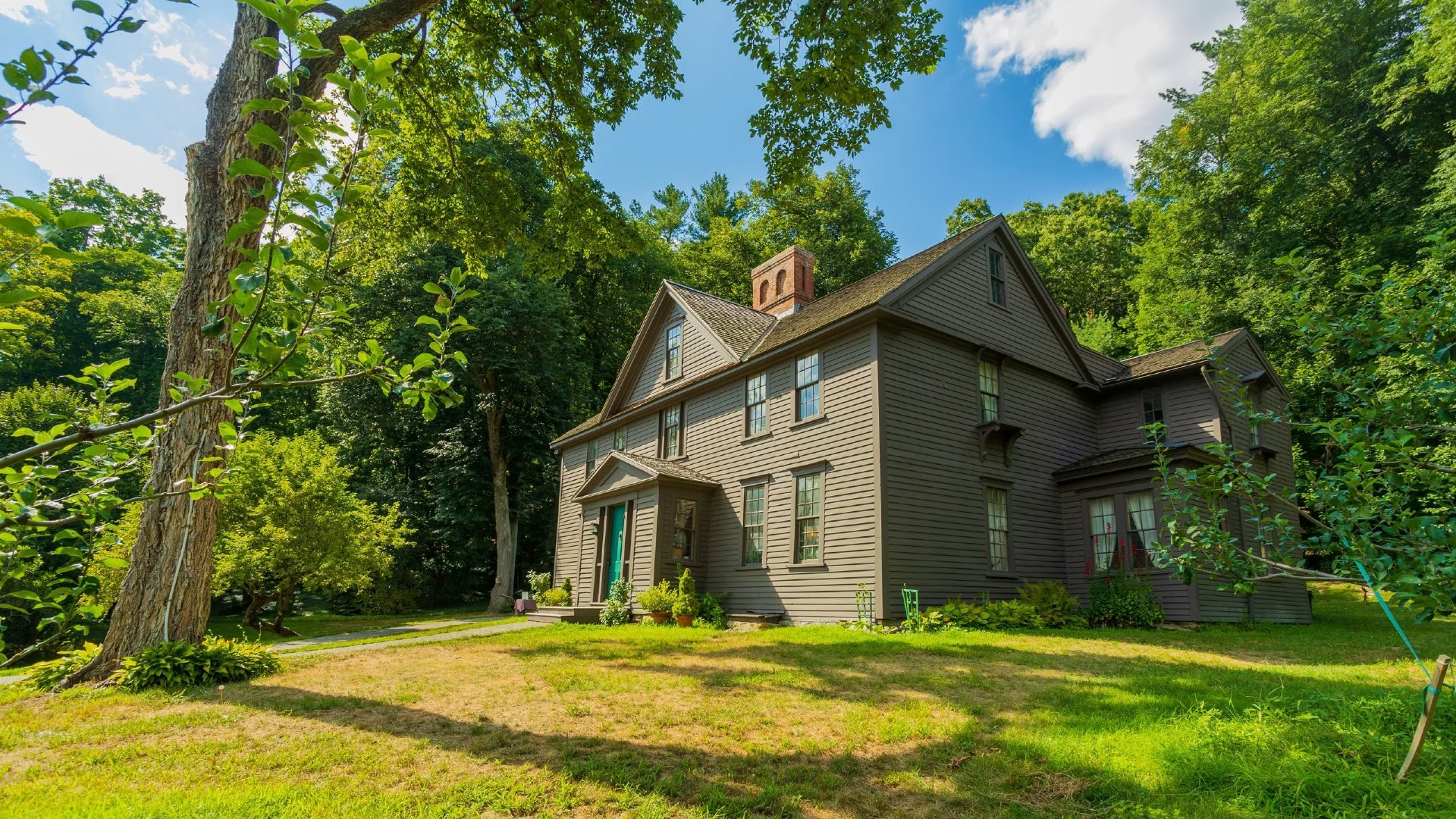 The Orchard House, home to author Louisa May Alcott’s family for 19 years, showcases period furnishings from that time. Picture: Visit Concord