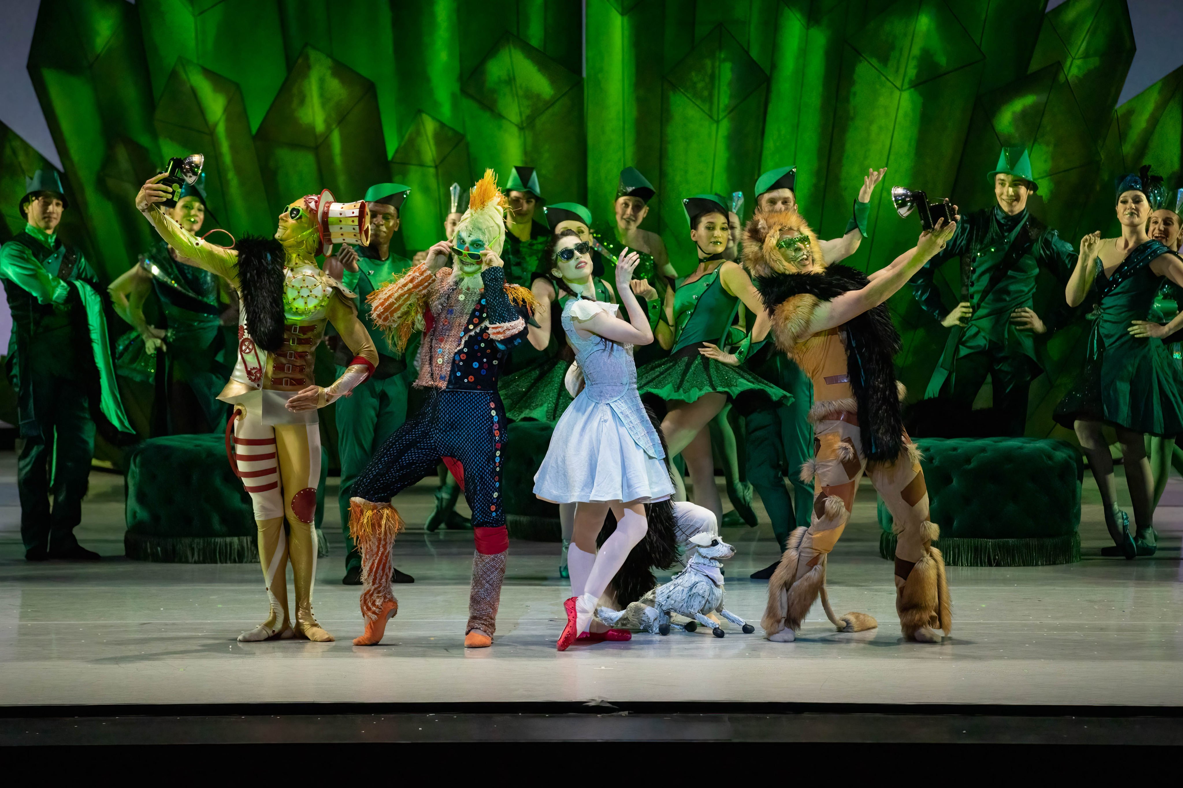 A scene from Septime Webre’s ballet The Wizard of Oz. Photo: Brett Pruitt & East Market Studios