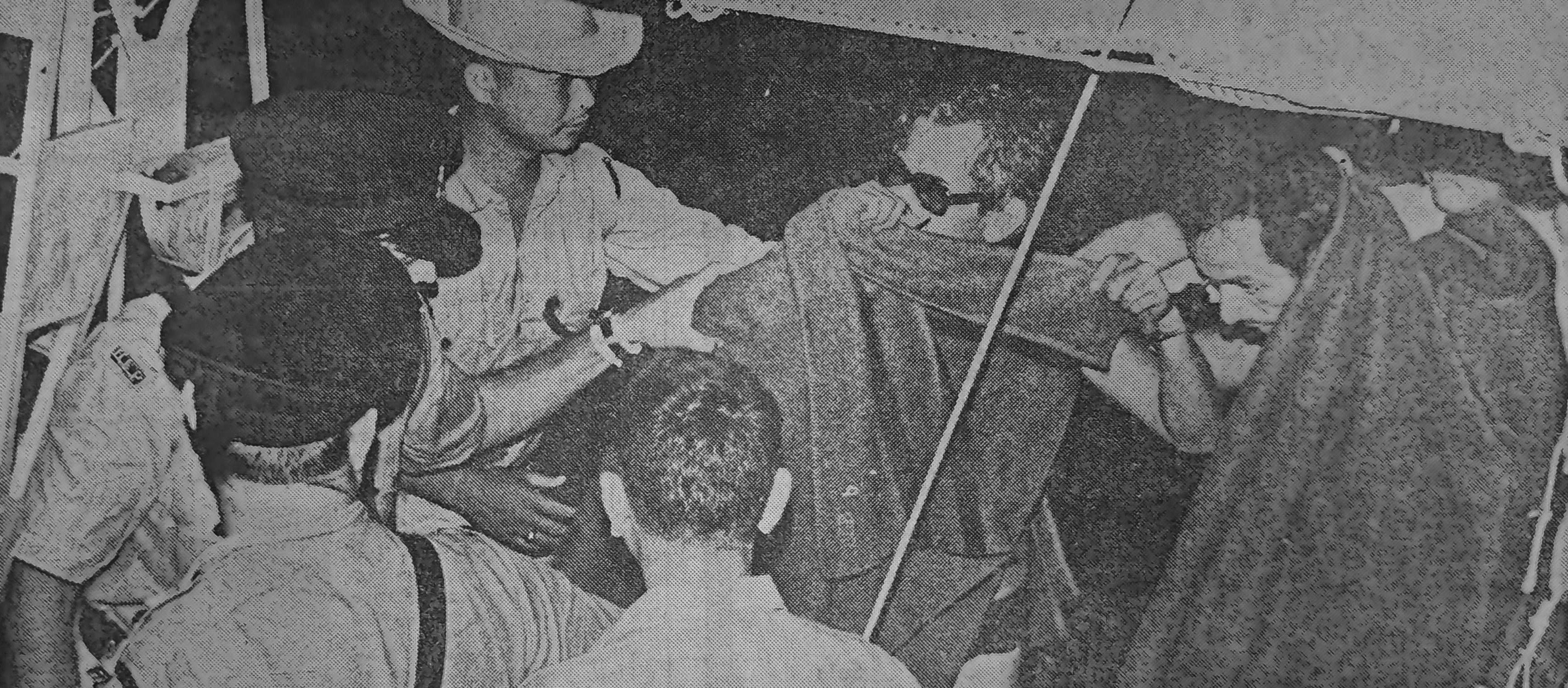 In August 1970, three escaped foreign prisoners were recaptured after just two days on the lam. Photo: SCMP Archive