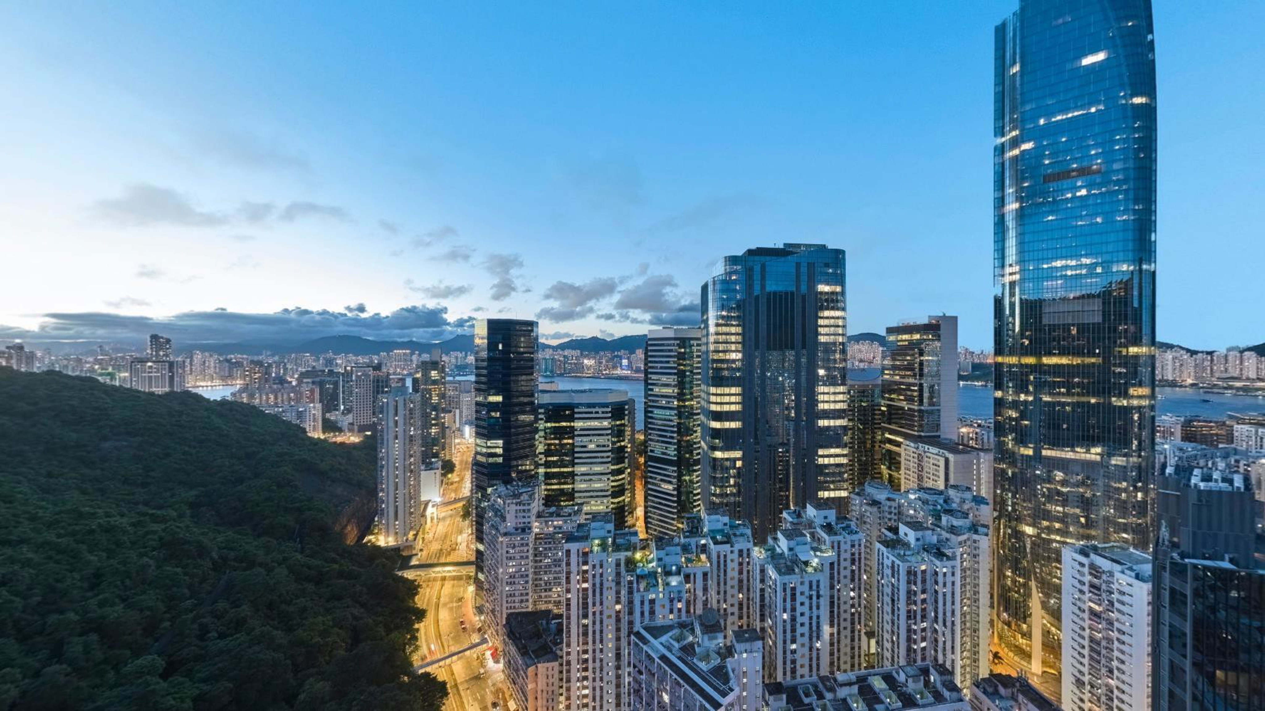 A view of the Quarry Bay area and buildings in Taikoo Place from above Mount Parker Road in Quarry Bay, Hong Kong. Photo: Handout