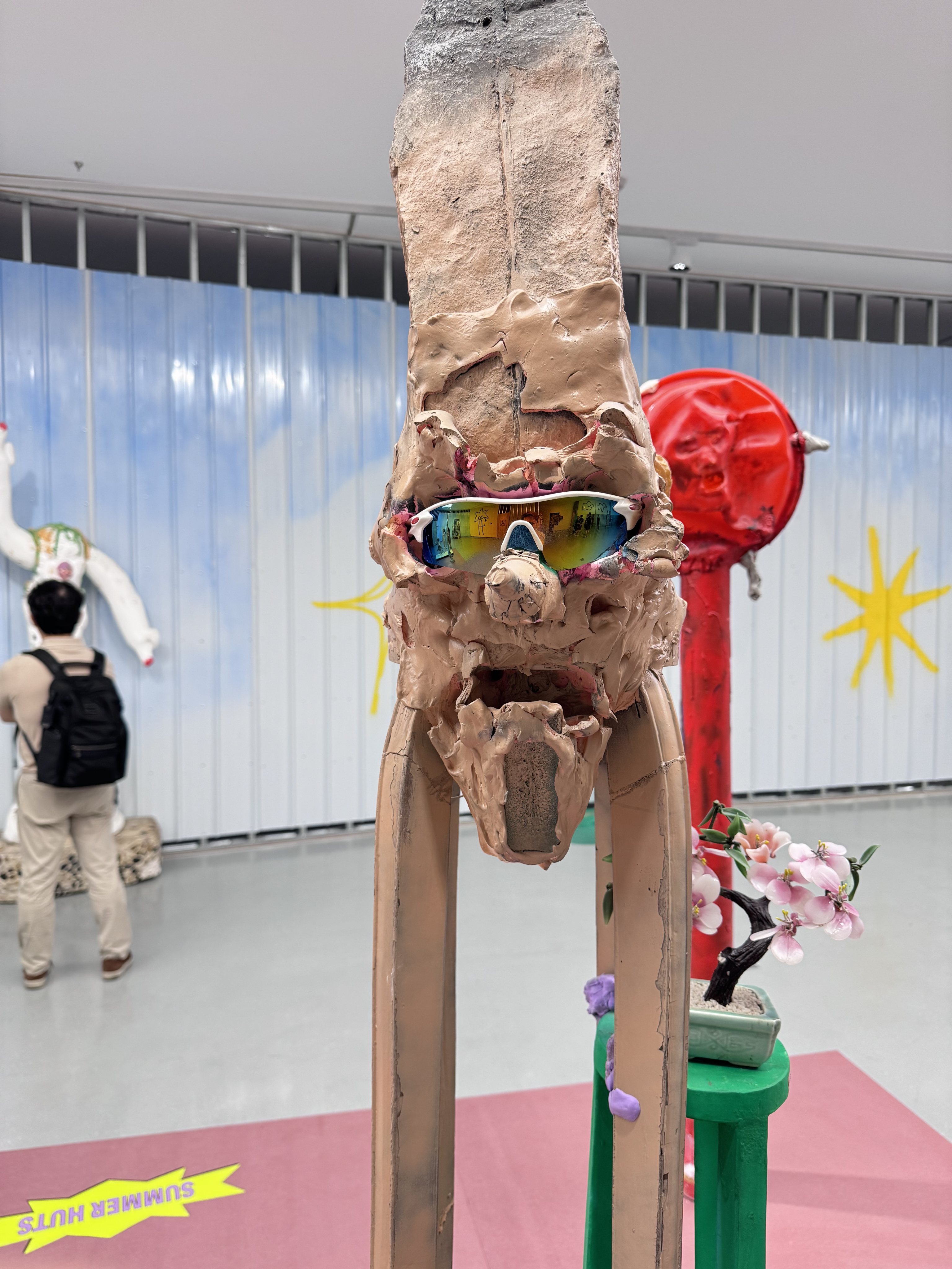 After (2024) by Zhou Yilun. The work is part of “Summer Huts”, the Chinese artist’s solo exhibition at Sea World Culture and Arts Centre in Shenzhen. Photo: Cheung Hok-hang