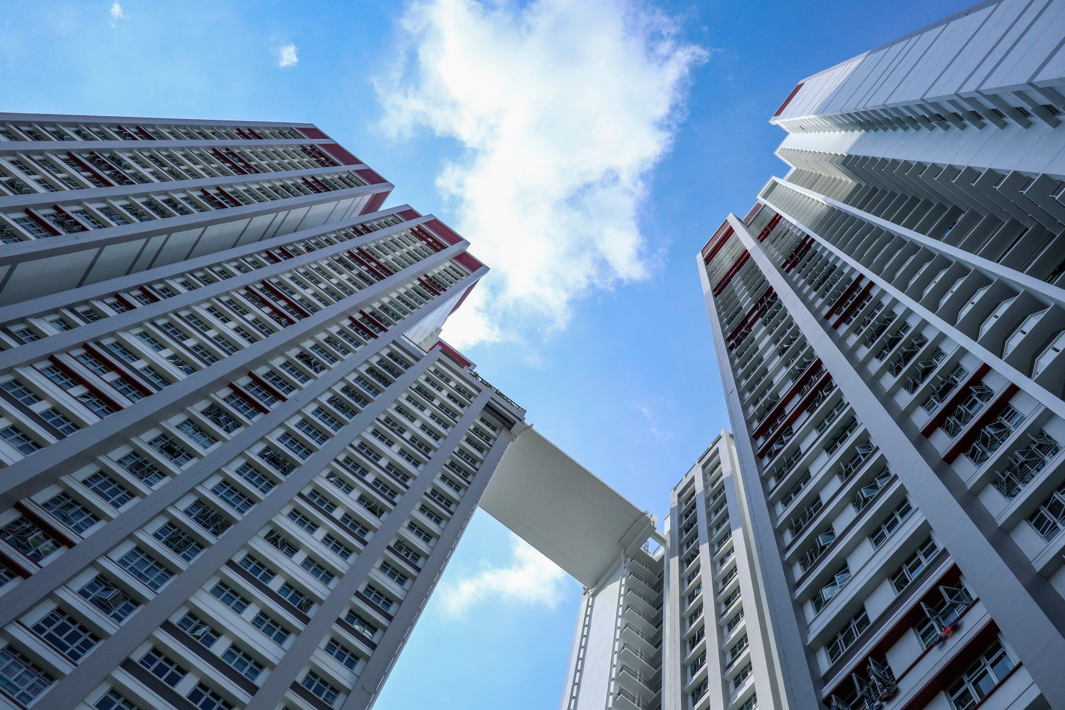 Housing & Development Board flats in Singapore. The affordability of public housing has become a contentious issue for the ruling People’s Action Party. Photo: Roy Issa