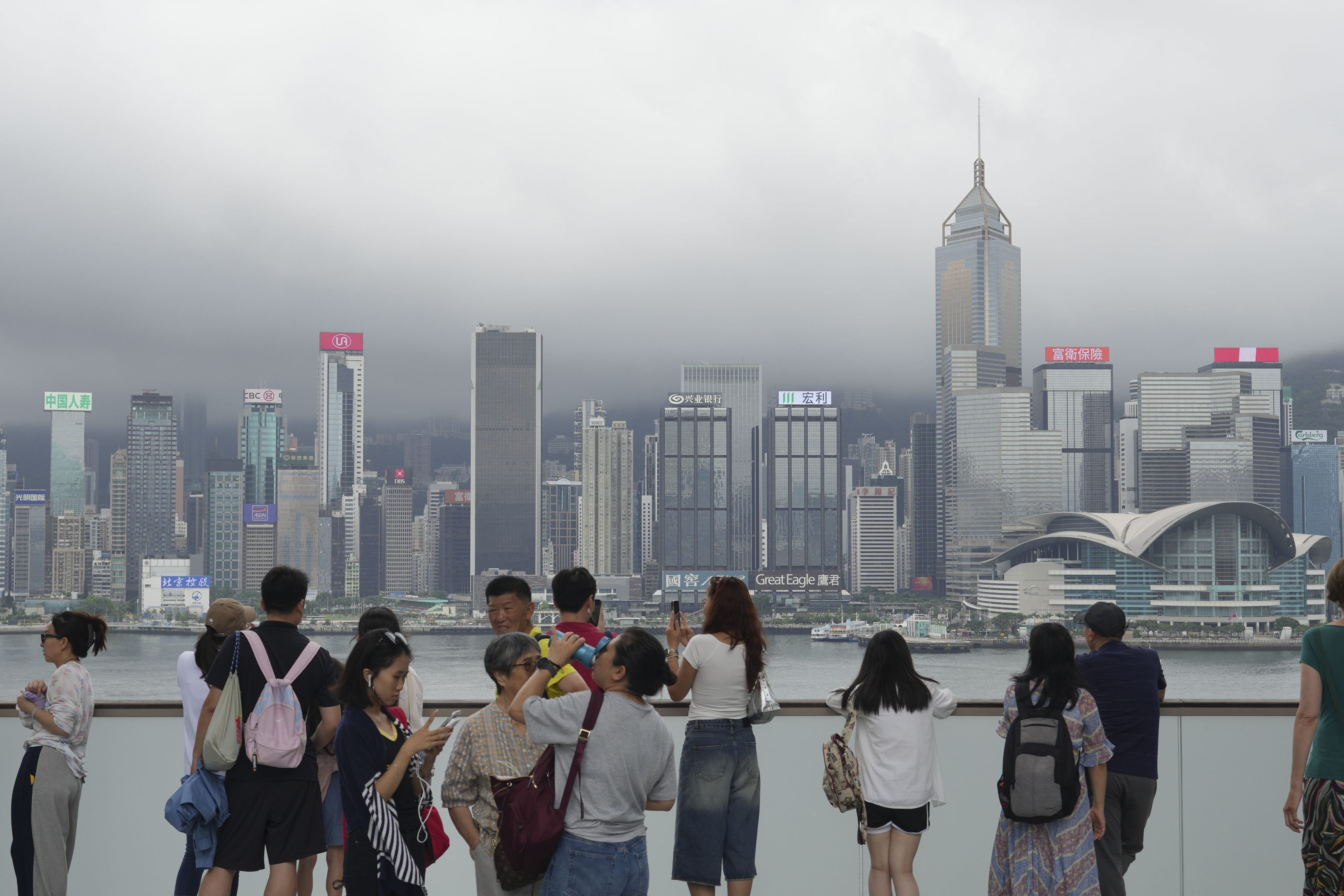 A view of Hong Kong’s skyline from the harbourfront in Tsim Sha Tsui on August 18, 2024. Photo: May Tse