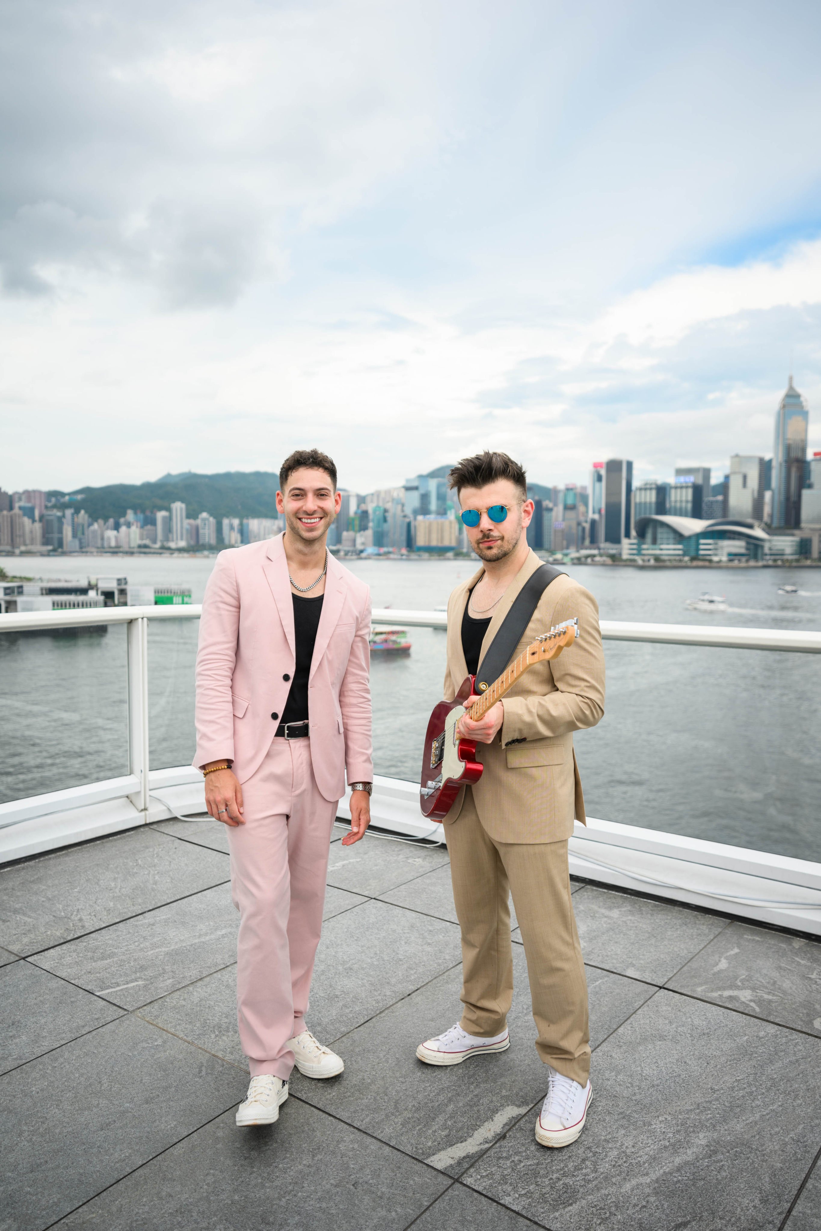 Toronto-bred, Los Angeles-based pop duo Crash Adams will have their second-ever performance in Hong Kong in front of the Victoria Harbour skyline on August 25. Photo: Harbour City