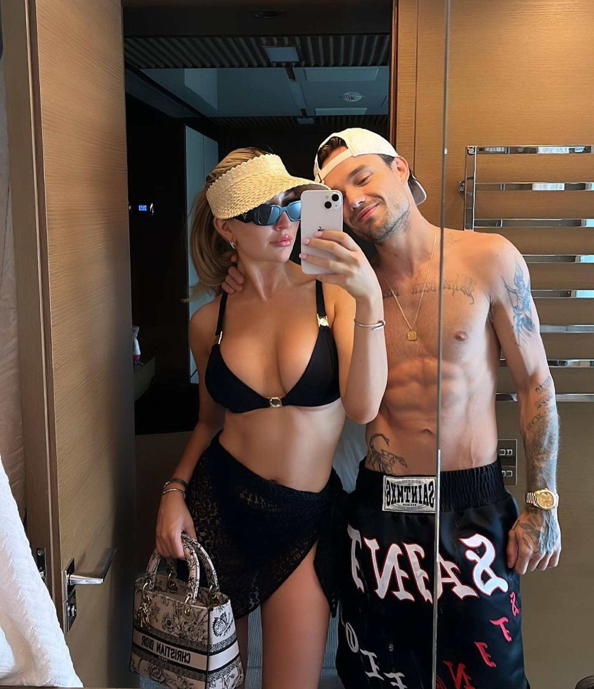 Nice and covered up … for once: meet Liam Paynes girlfriend Kate Cassidy,  who laughed off the One Direction alums recent comments about her outfit,  but his ex Maya Henry called him 