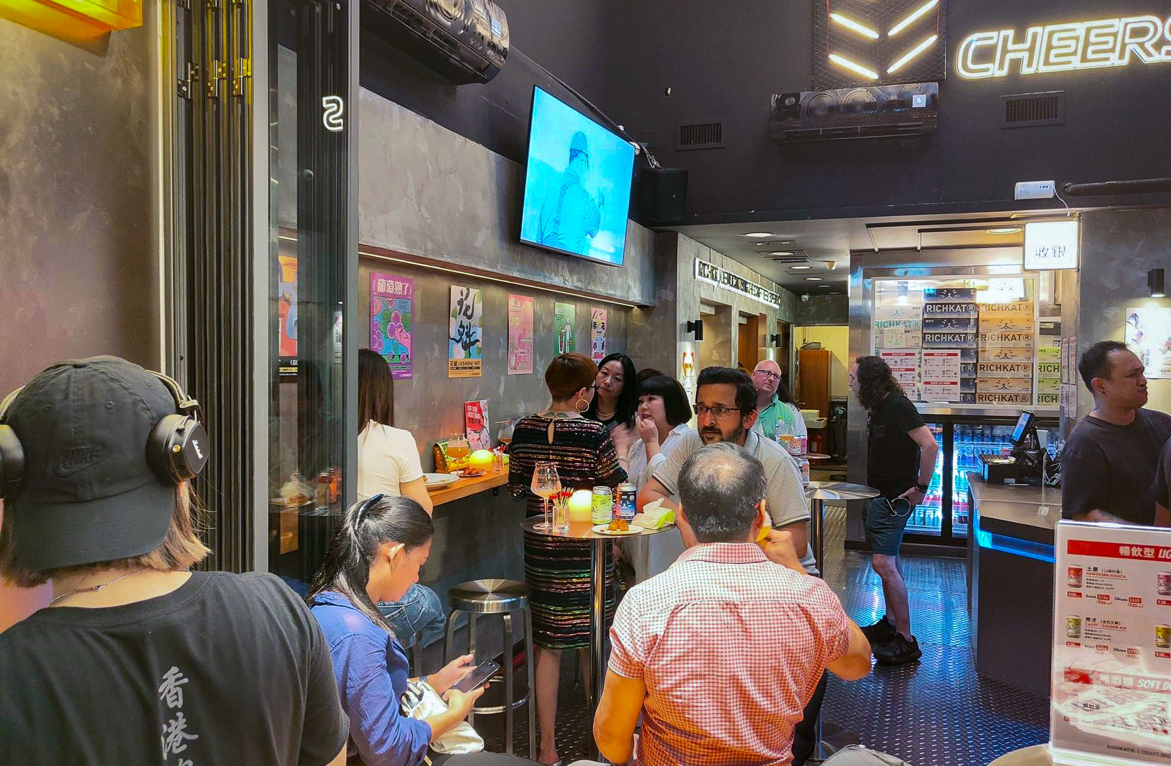 RichKat Craft Brewing has opened two outlets in Hong Kong, one of which is on Hollywood Road, Sheung Wan. Photo: Facebook/Frankie Lip