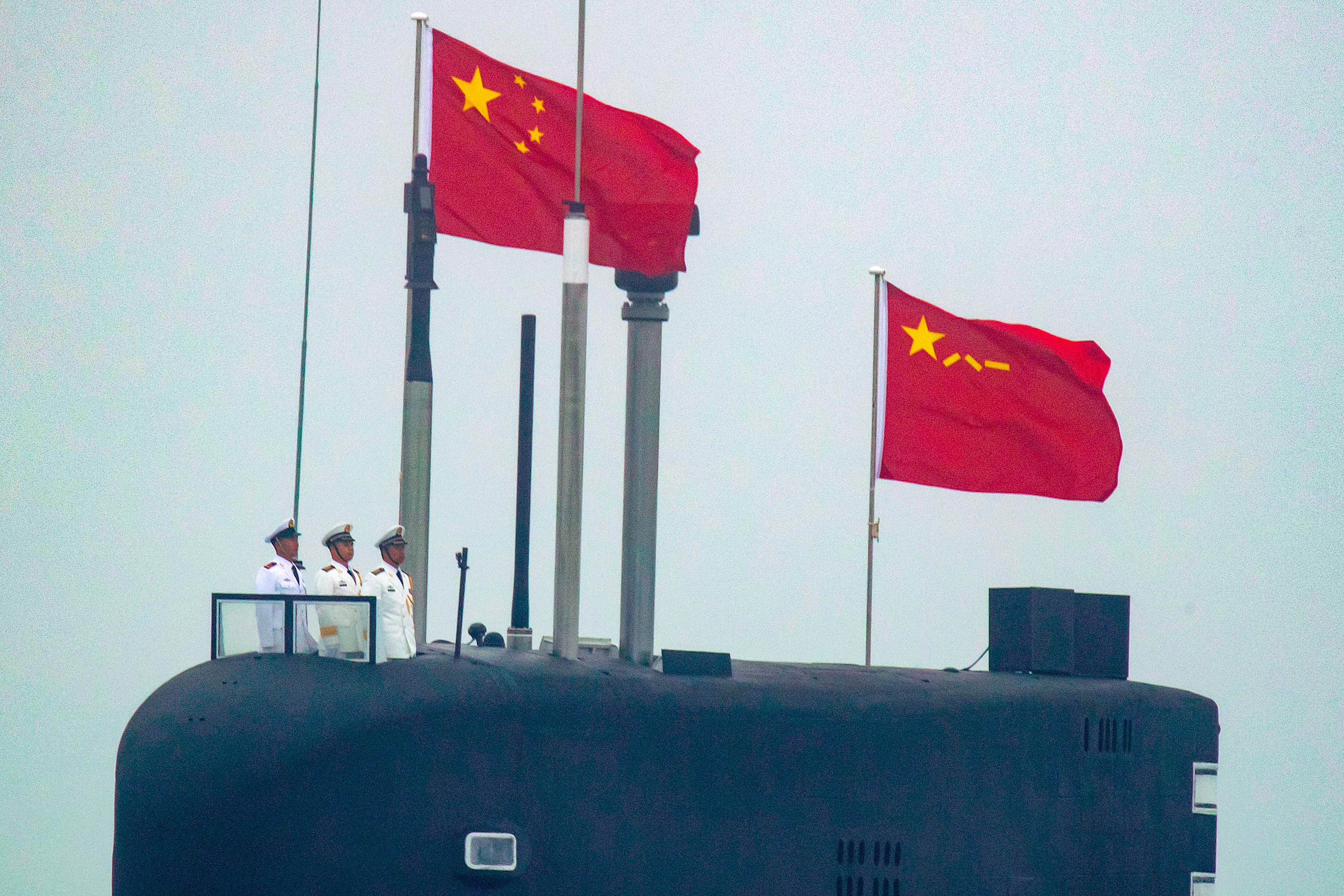 China is showing its dominance of underwater communications, with a new record set during recent testing of a new technology featuring a powerful method of data encoding. Photo: AFP