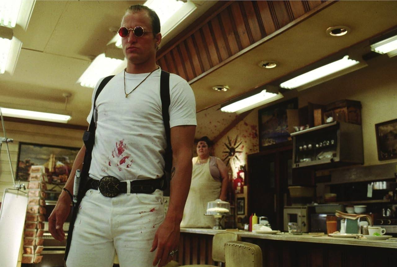 Woody Harrelson in a still from Natural Born Killers (1994). Photo: Warner Bros.