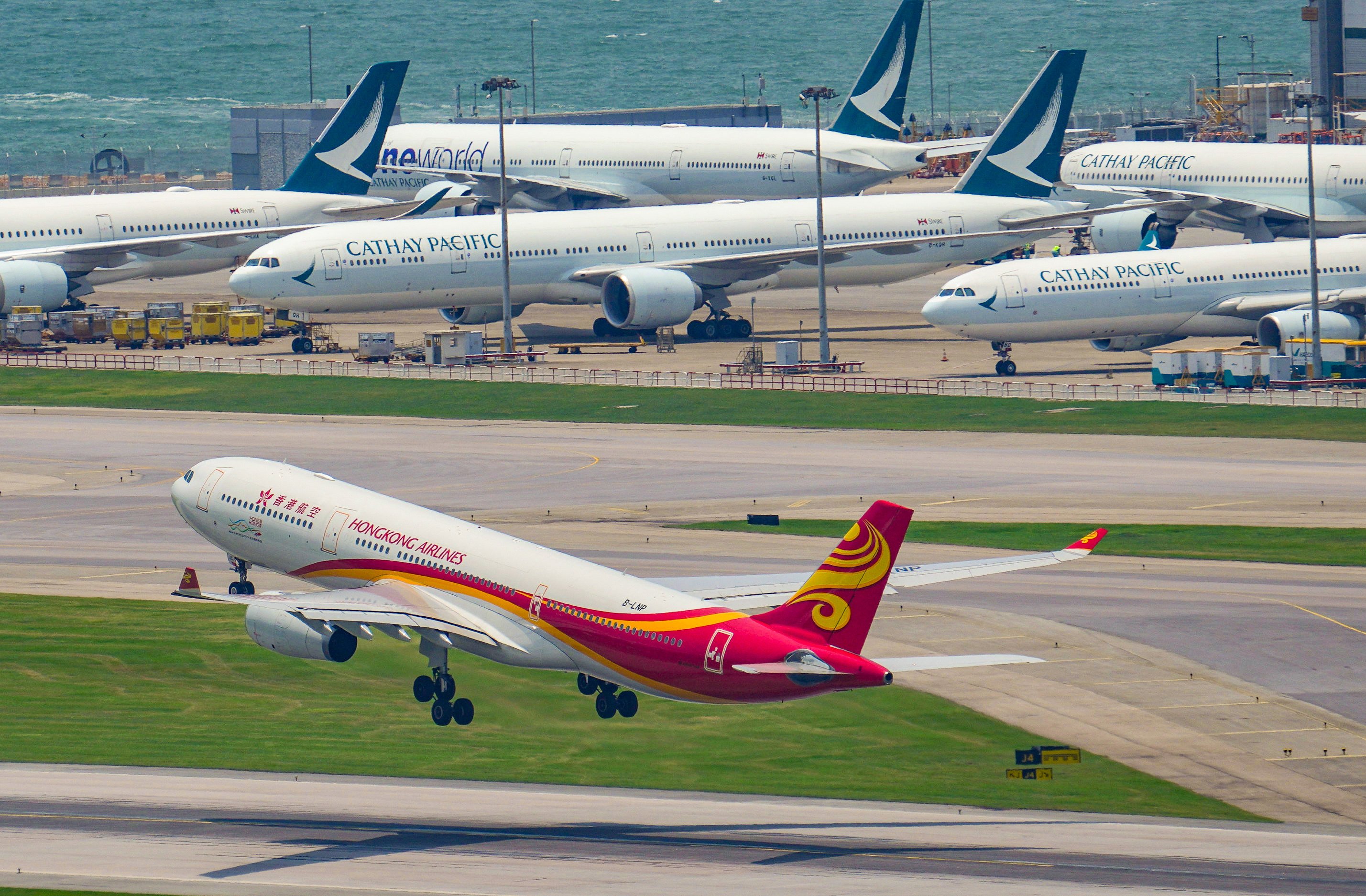 Hong Kong Airlines will operate the new Australia route over five weeks next year. Photo: May Tse