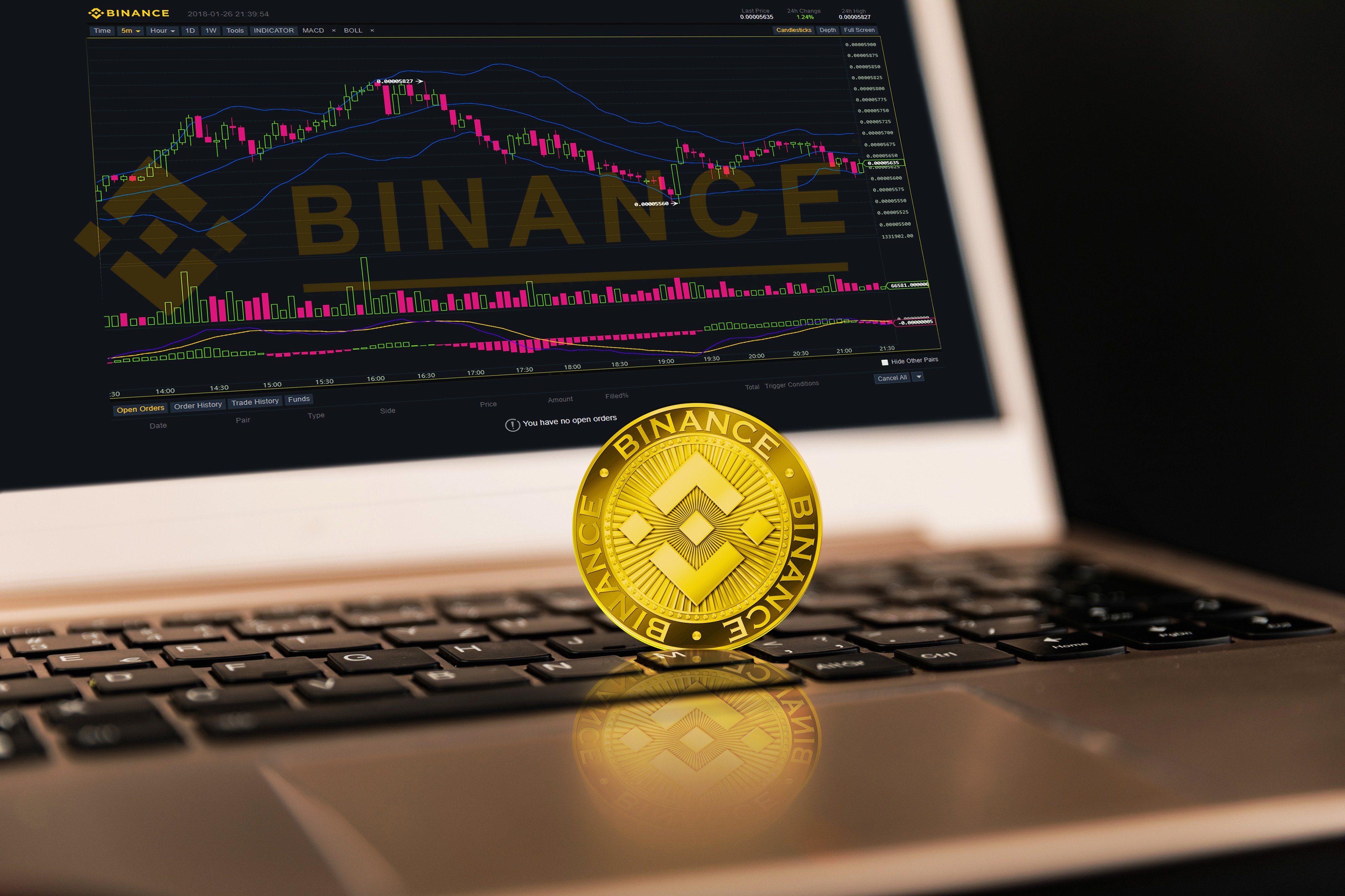 Binance chief executive Richard Teng said the cryptocurrency exchange continues to be profitable. Photo: Shutterstock