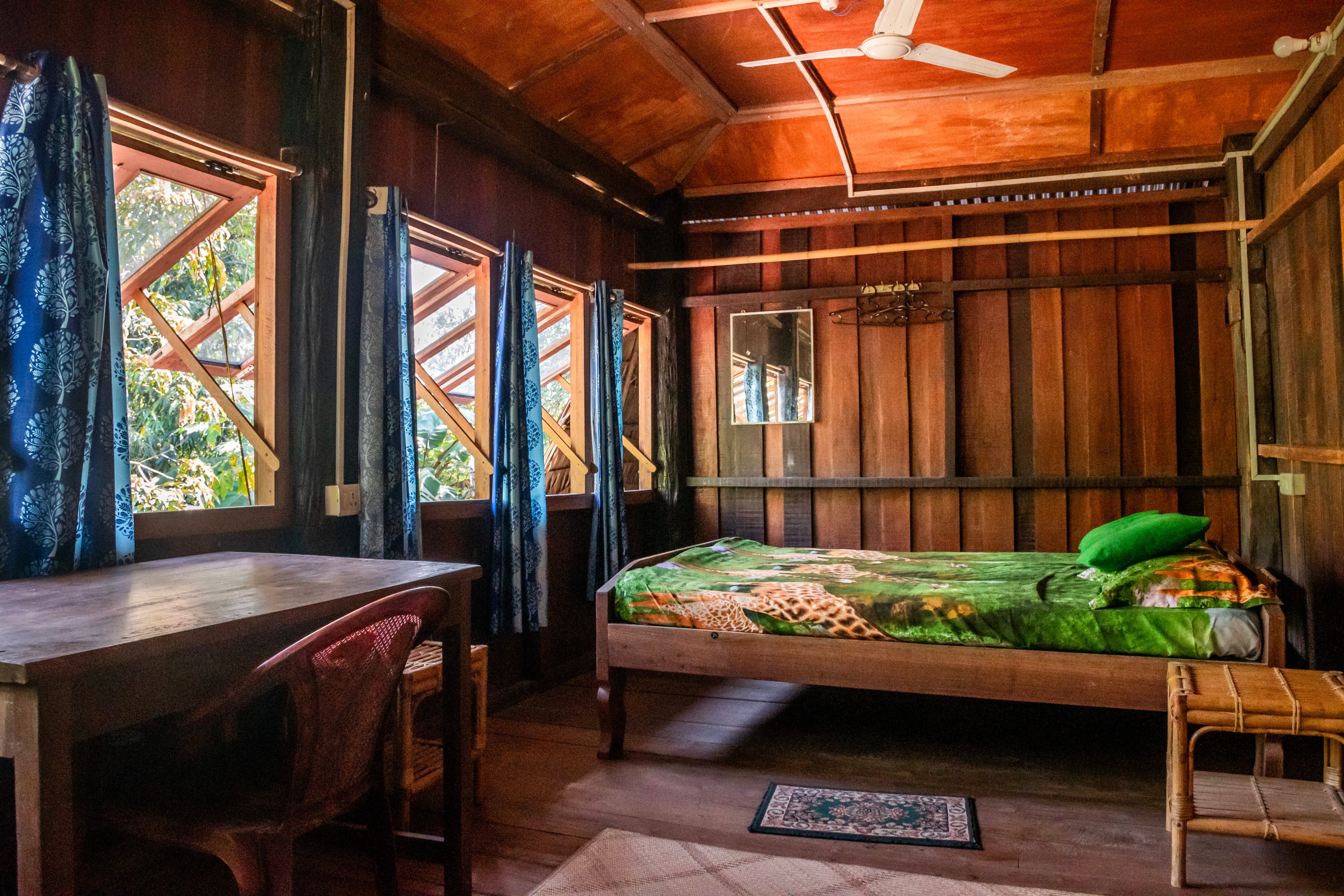 A bedroom at Koh Hee Homestay in Mayabundar, in India’s Andaman Islands. Photo: Avantika Chaturvedi