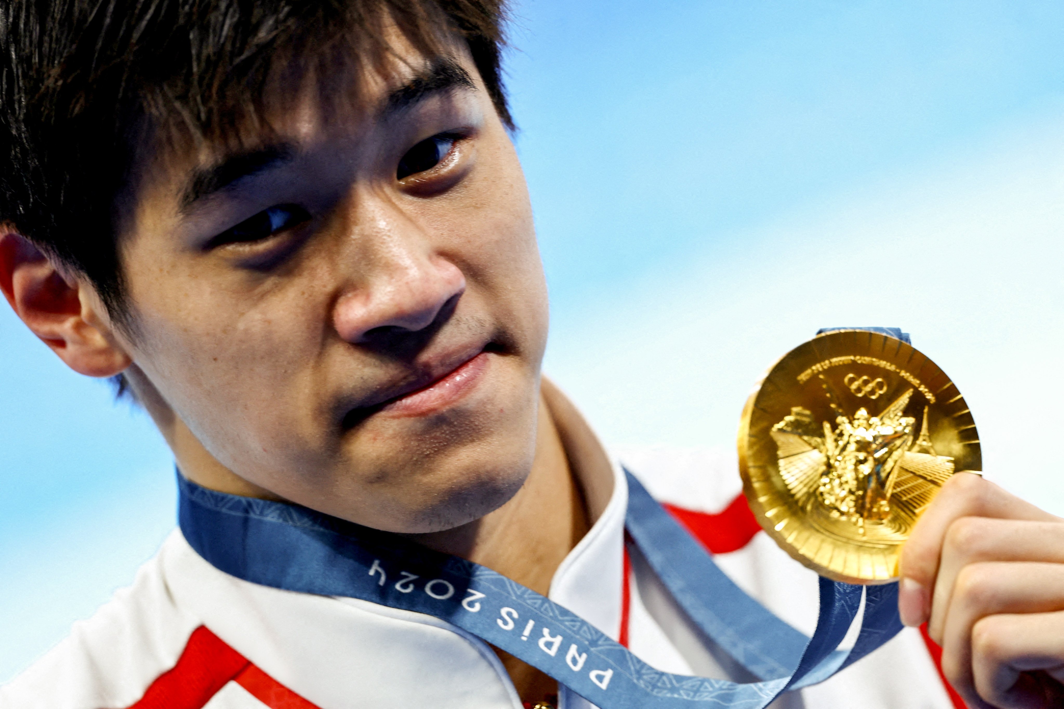 Swimmer Pan Zhanle won two golds and a silver in Paris. Photo: Reuters