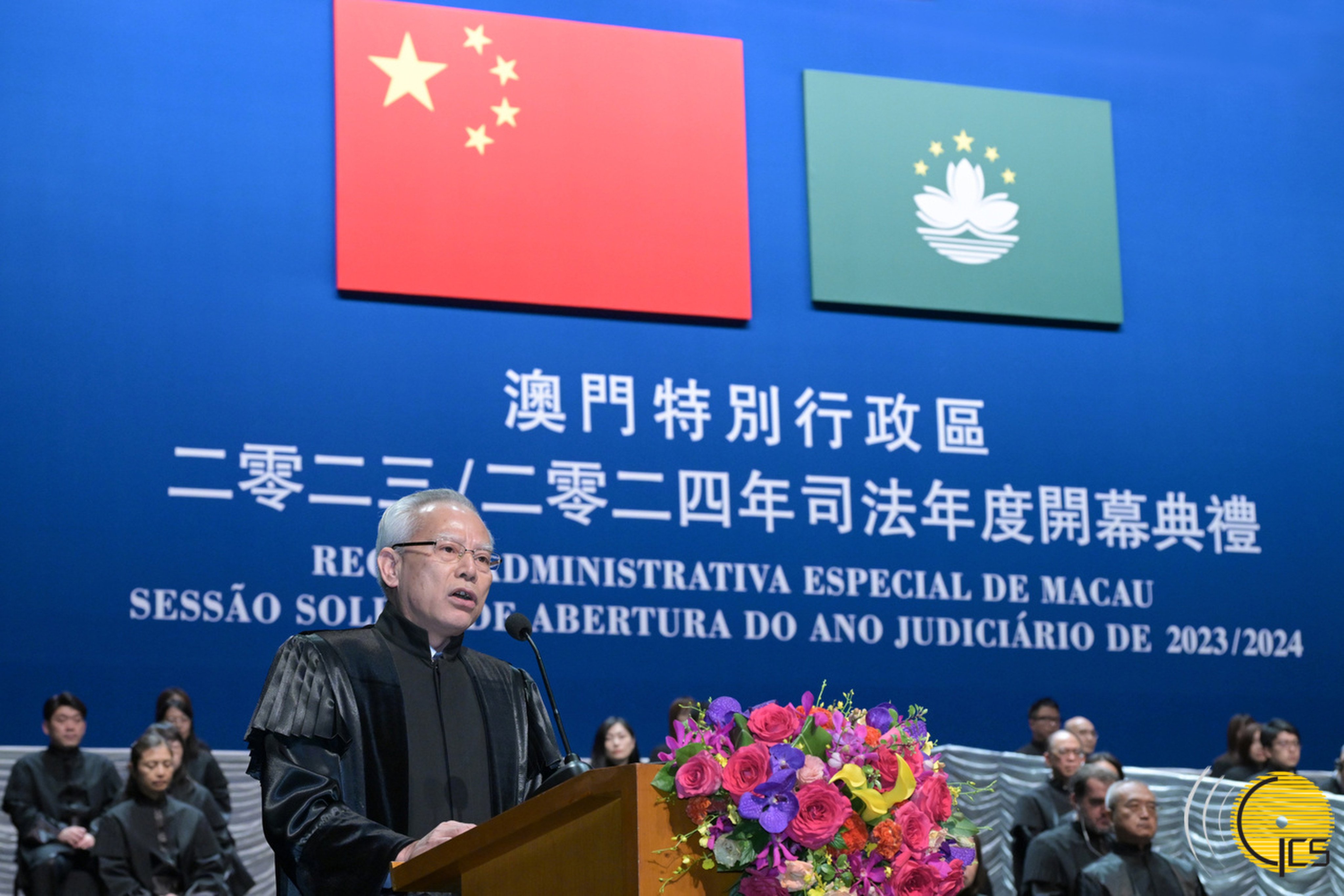 Sam Hou-fai, president of Macau’s Court of Final Appeal, says he is running for Macau’s coming chief executive election. Photo: Handout