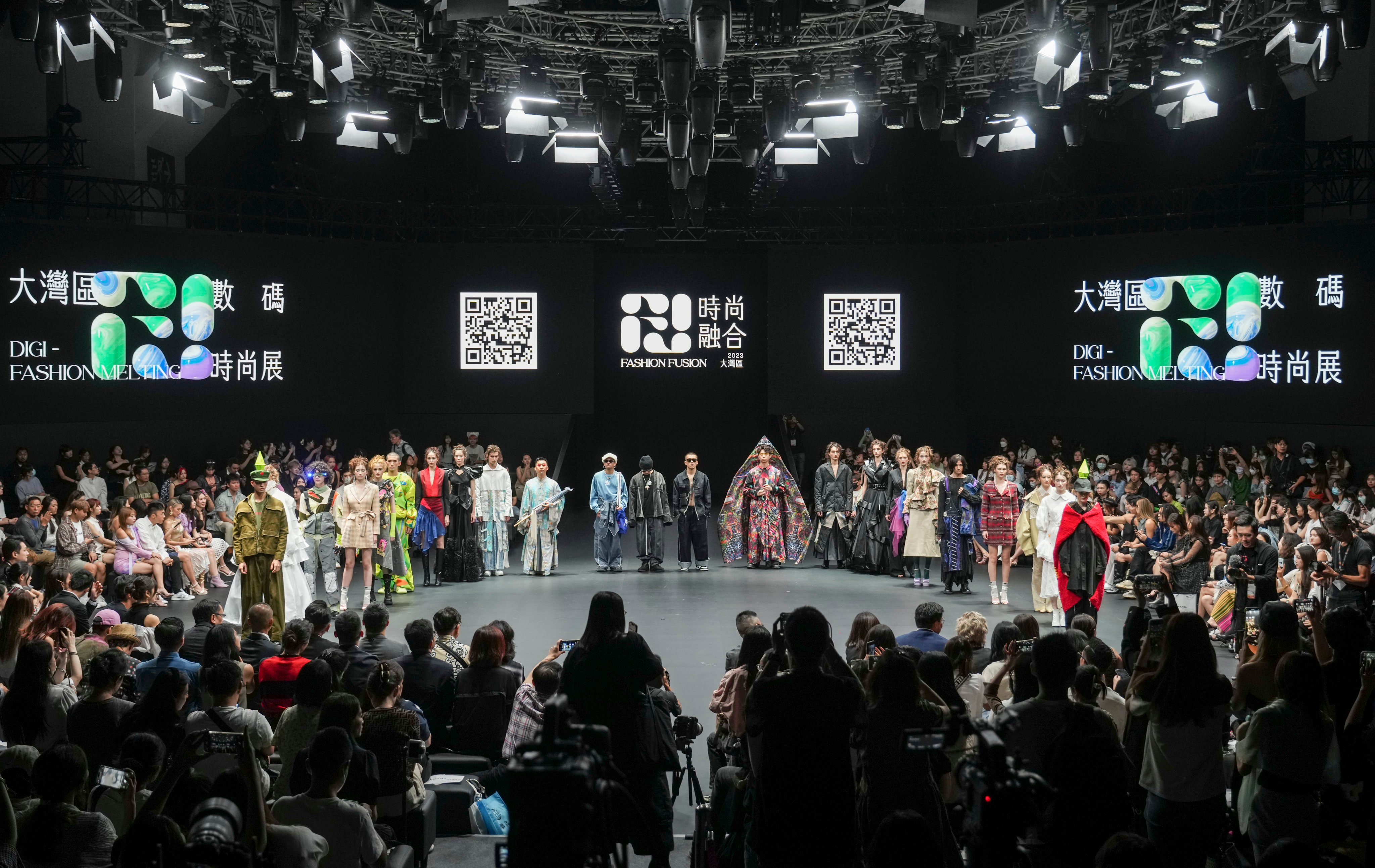 Fashion Fusing, a show presented as part of Hong Kong fashion fair Centrestage in 2023, hosted at Hong Kong Convention and Exhibition Centre. Photo: Sam Tsang