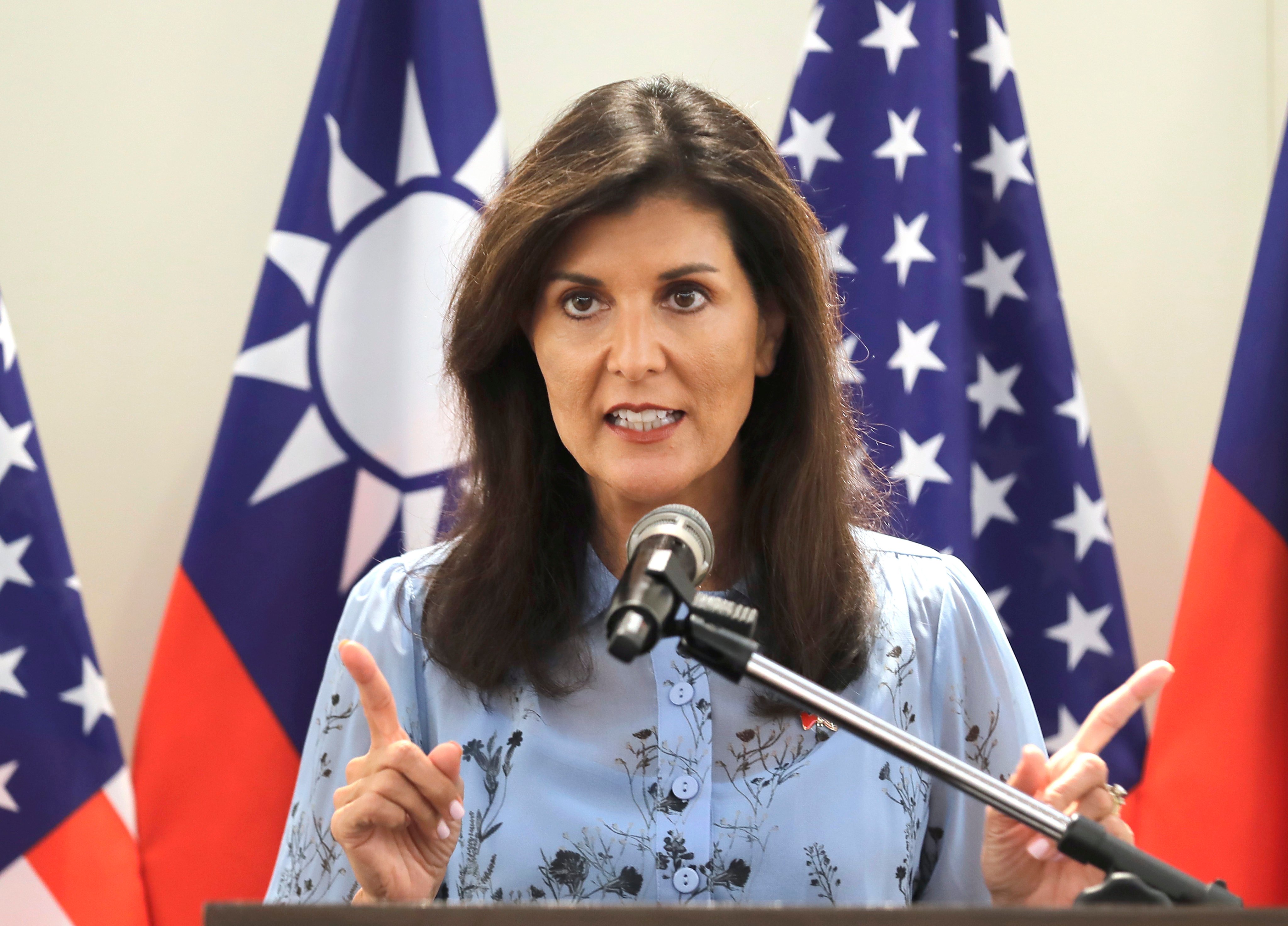 Nikki Haley, former US ambassador to the United Nations, says supporting Taiwan is an issue both Republicans and Democrats agree on. Photo: AP