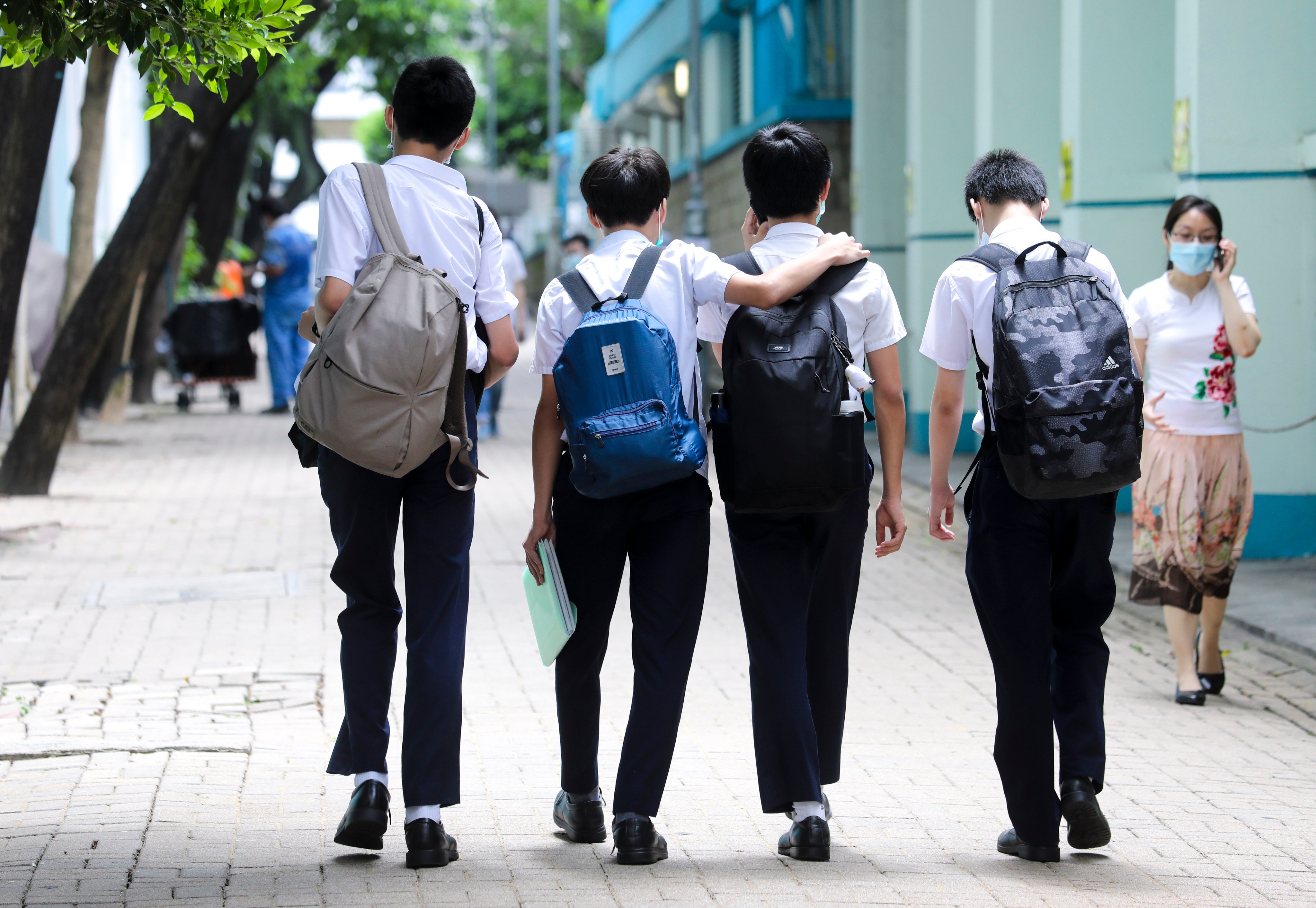 The Education Bureau said schools must improve students’ awareness of self-protection as well as cultivate their attitudes of self-discipline and abiding by the law. Photo: Dickson Lee