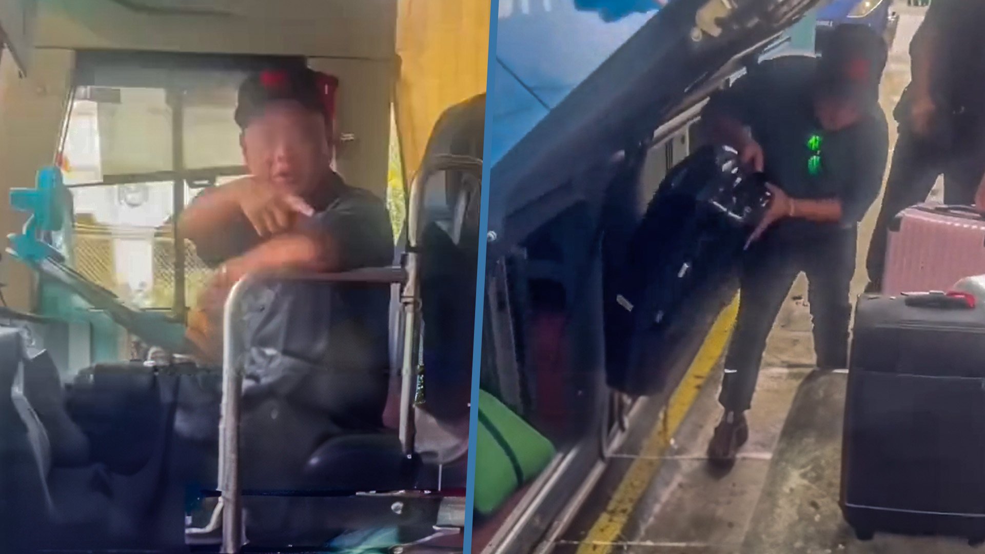 A group of Chinese tourists has accused a tour bus driver in Singapore of kicking them off the vehicle because they did not buy enough souvenirs. Photo: SCMP composite /Weibo