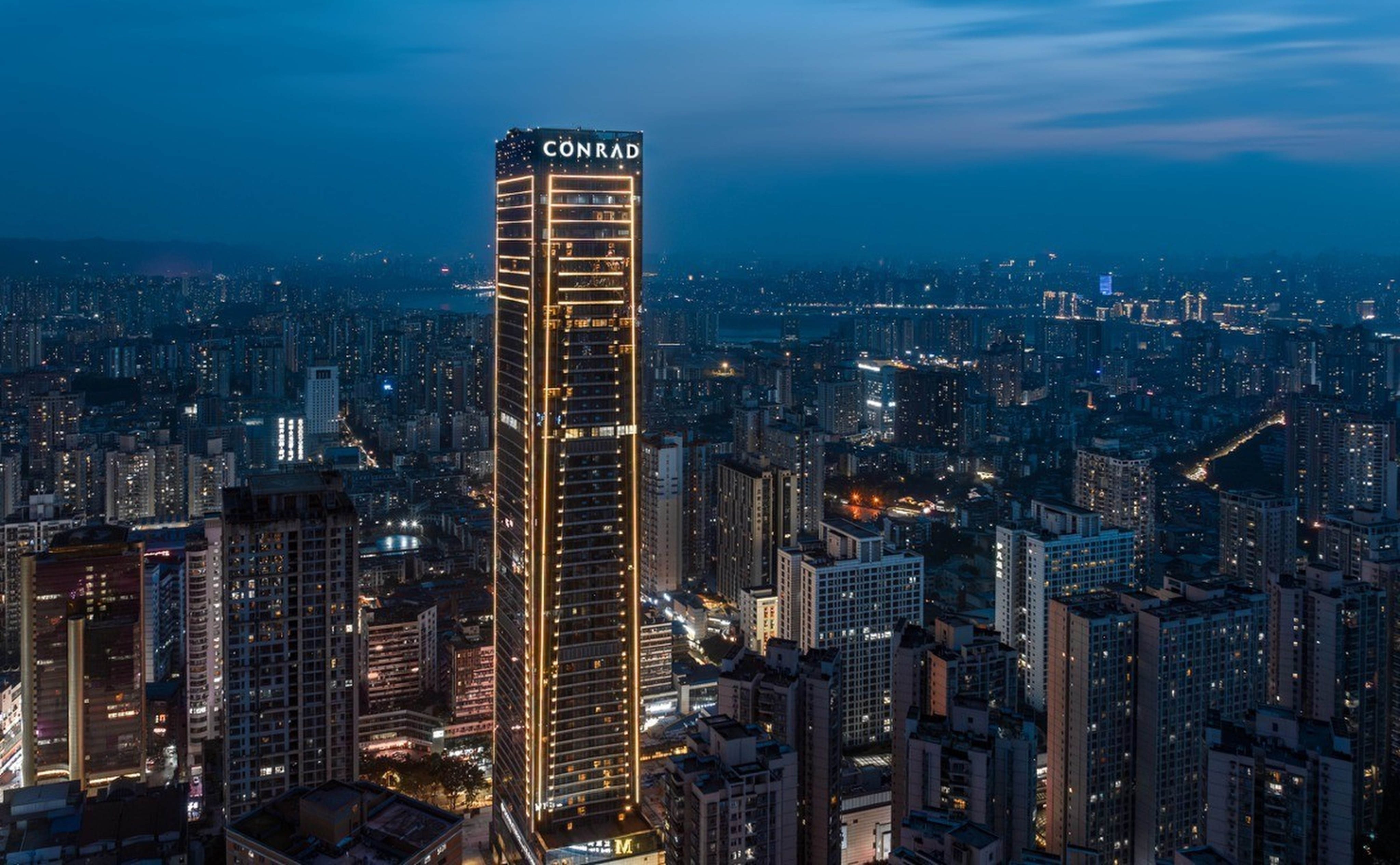 Hilton opened the Conrad Chongqing, its 700th hotel and 15th Conrad hotel in China on August 16. Photo: Hilton