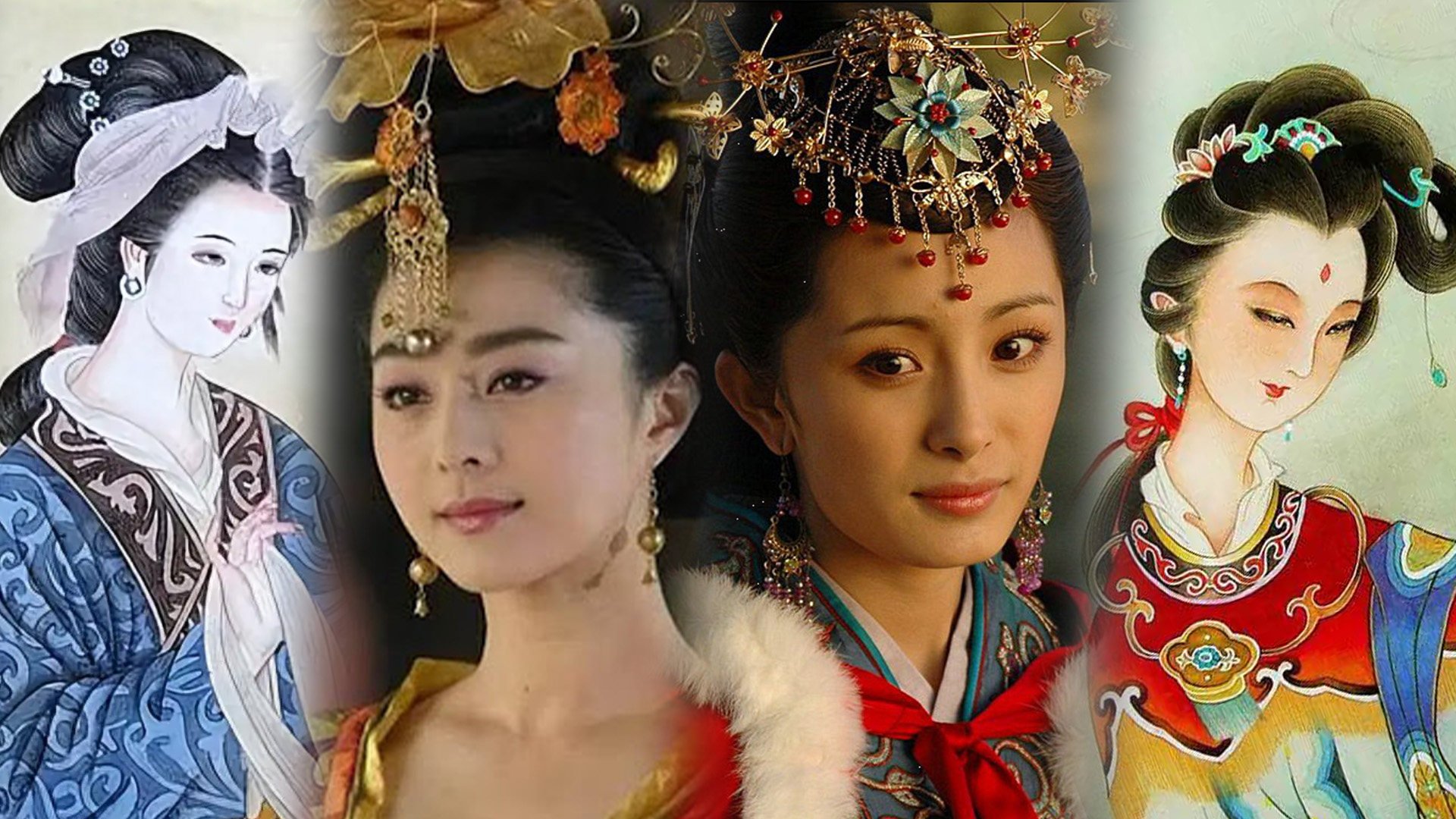 The “Four Beauties” of ancient China represent femininity and have significantly influenced politics, art, and culture. Photo: SCMP composite/Baidu/Sohu