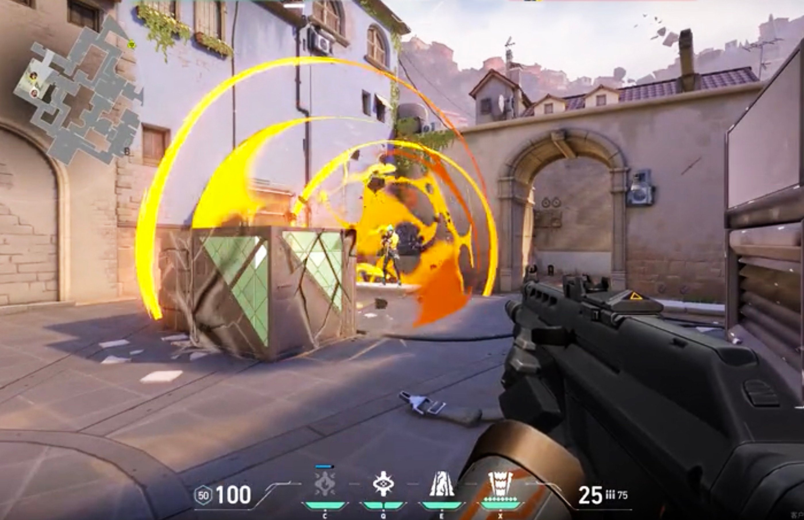 A screen shot of Valorant, the shooting game developed by Tencent subsidiary Riot Games. Photo: Handout