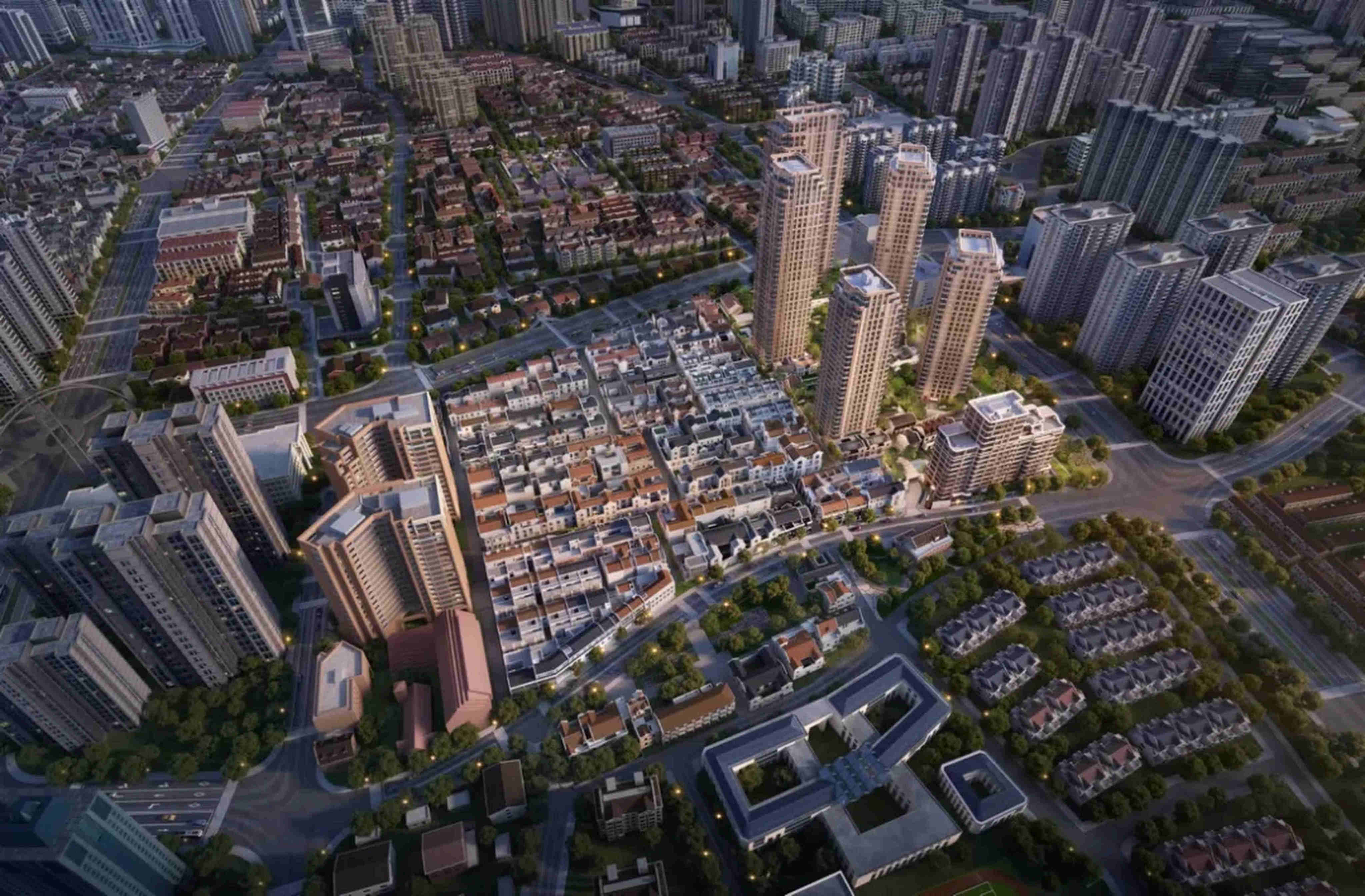 All 33 units of Blossoms China, a luxury residential project in Shanghai co-developed by Sunac China Holdings and Xinhu Zhongbao, were snapped up by homebuyers on Sunday. Photo: Handout