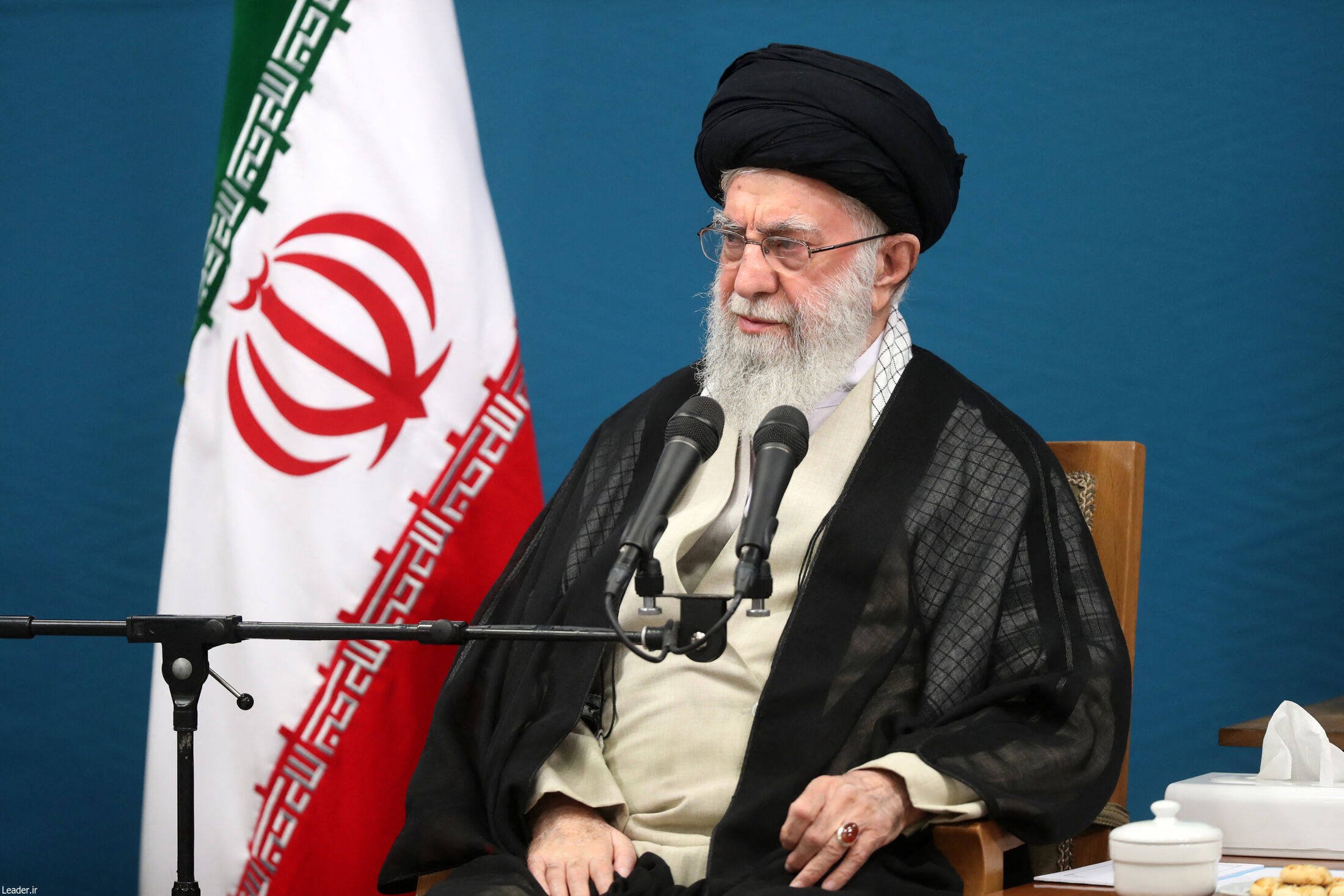 Iranian supreme leader Ayatollah Ali Khamenei opened the door to renewed negotiations with the US over Iran’s nuclear programme, stating there is “no barrier” to engaging with its “enemy.”  Photo: AFP/Ali Khamenei.IR 