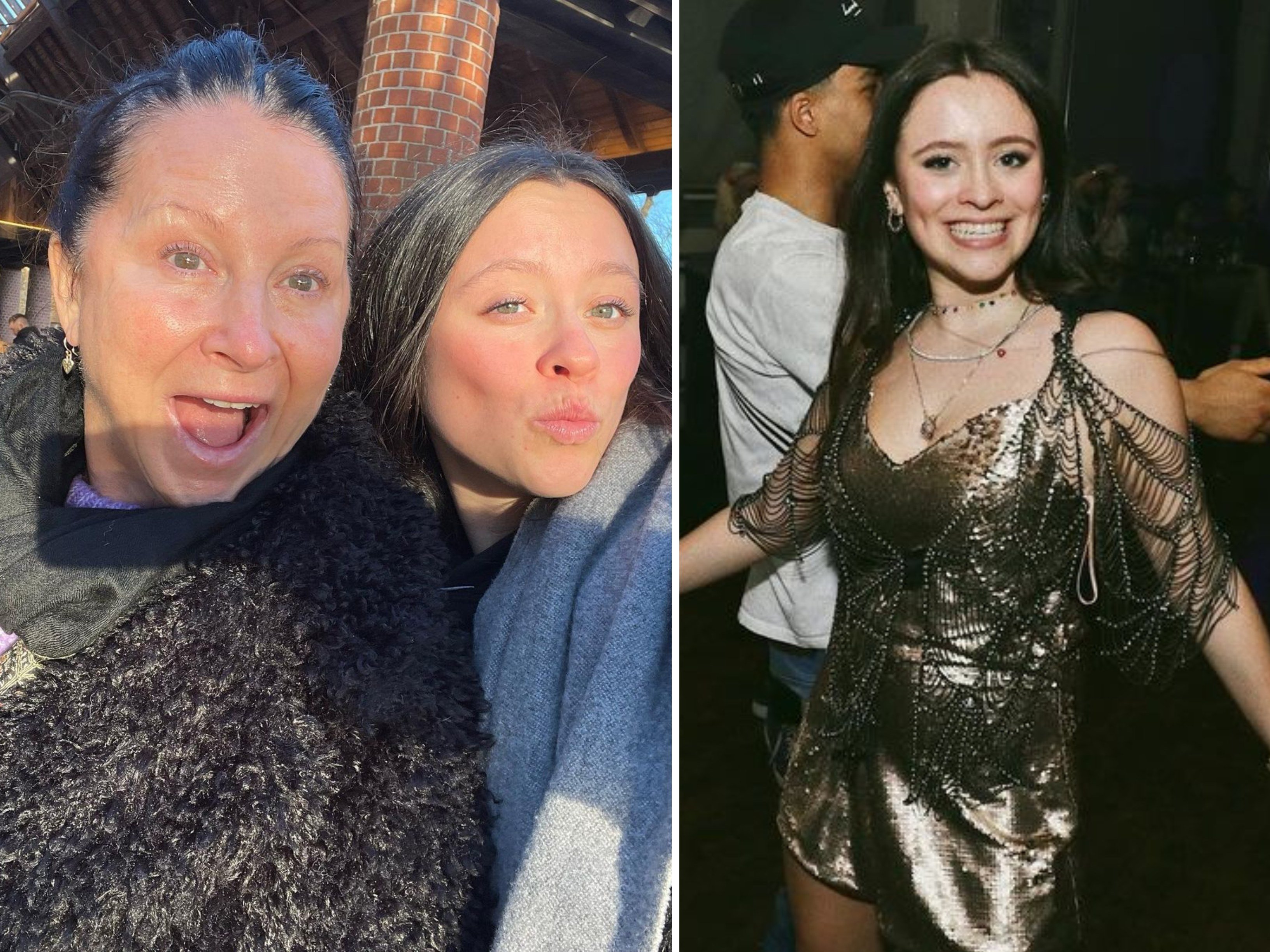 Mercy Cutler is the daughter of Kate Moss’ former bestie, the 90s “party Rottweiler” Fran Cutler – and she’s friends with Kate’s daughter Lila Moss. Photos: @therealmercycutler, @francutler/Instagram