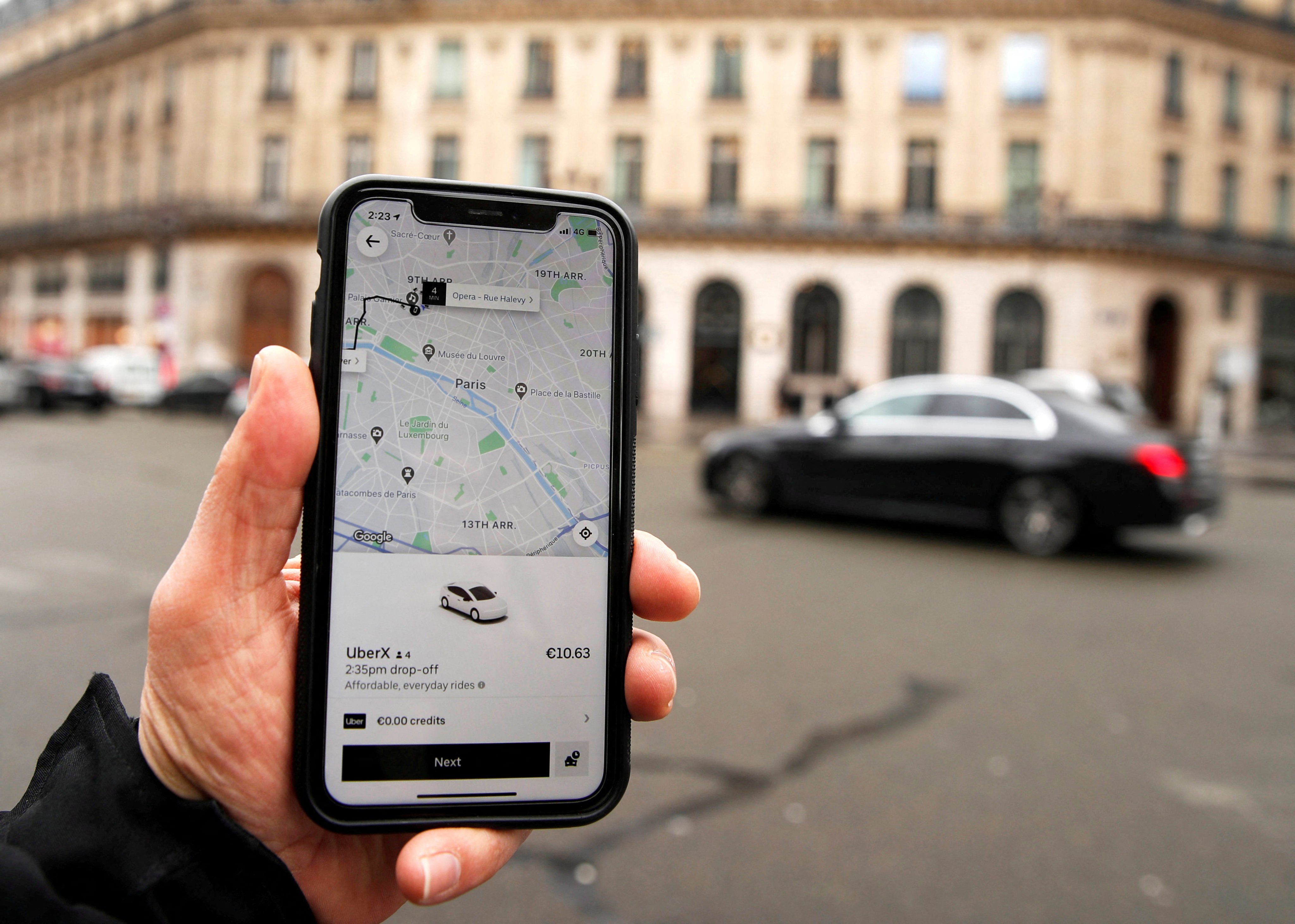 Uber has been hit with a record fine by Dutch authorities. Photo: Reuters