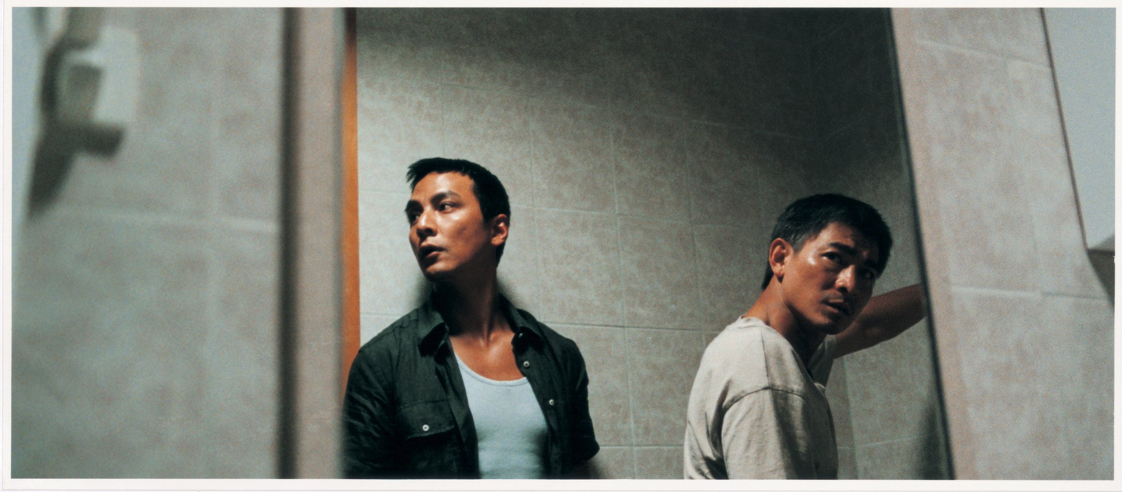 Daniel Wu (left) and Andy Lau in a still from Derek Yee’s Protégé.